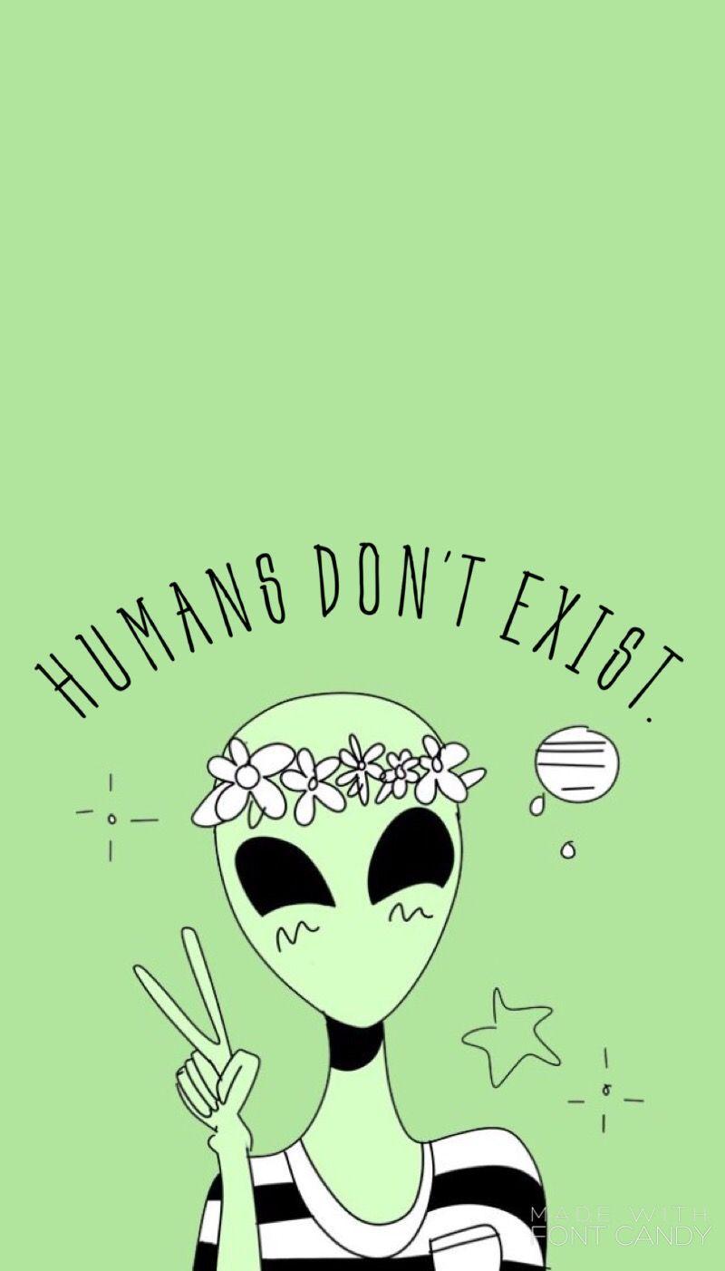 800x1402 Ну или почти единорог. Cute cartoon wallpaper, Alien aesthetic, Cute alien