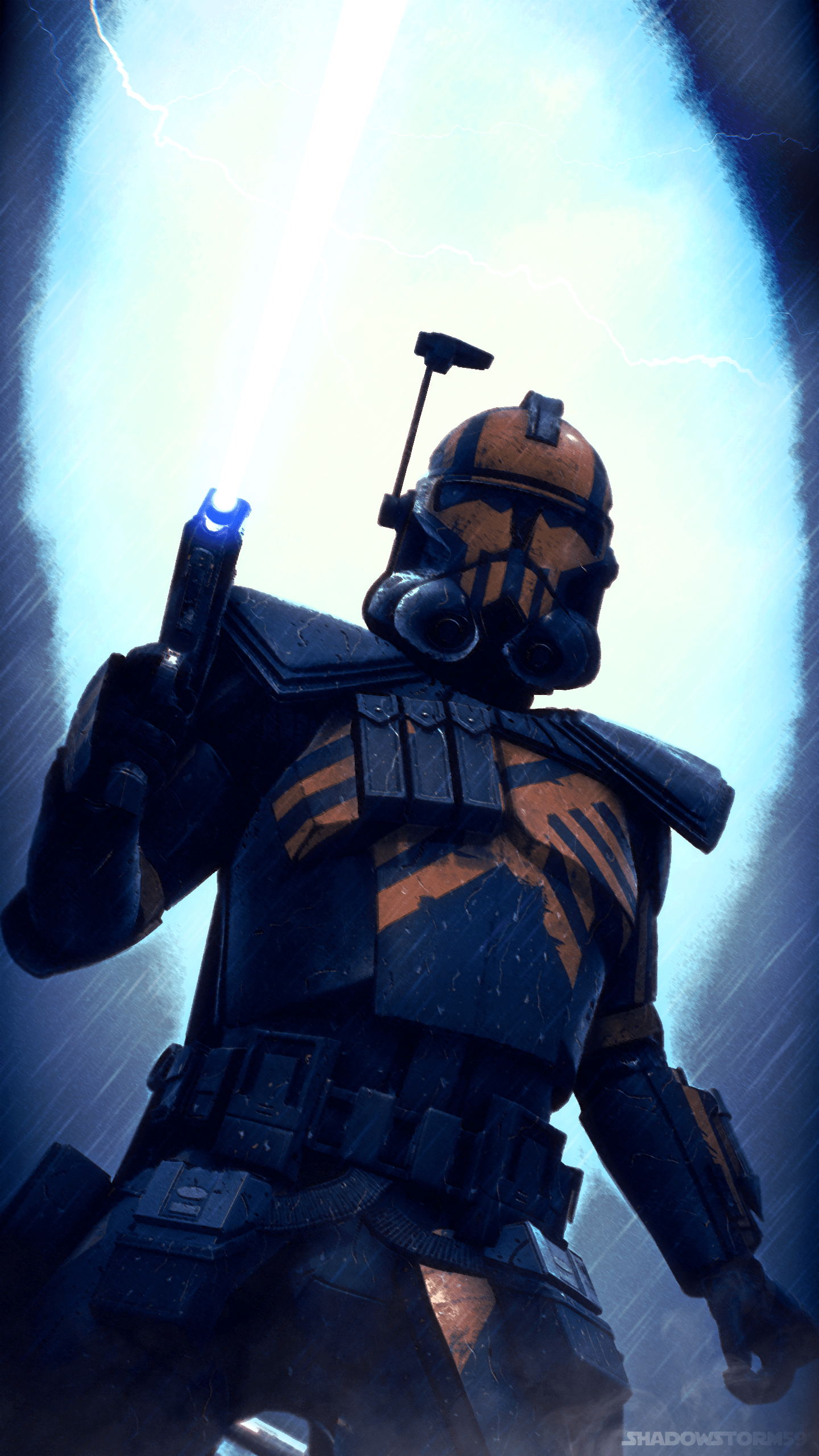 1440x2560 Star Wars Umbra Operative Clone Wallpaper