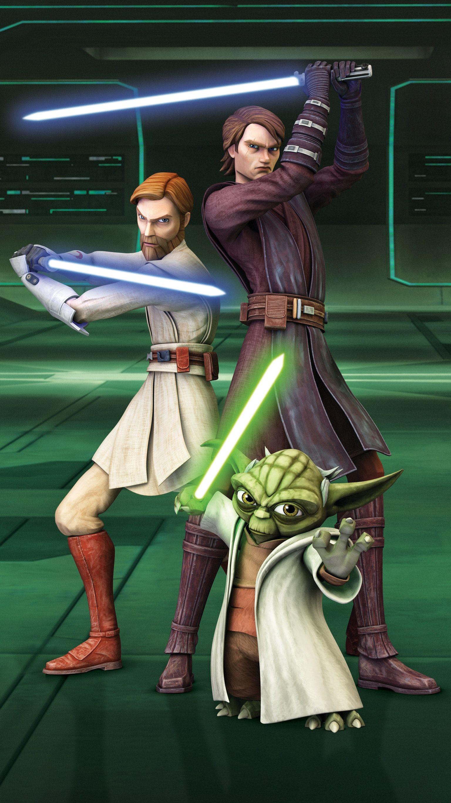 1536x2733 Star Wars: The Clone Wars Phone Wallpaper. Moviemania. Star wars women, Star wars wallpaper, Obi wan