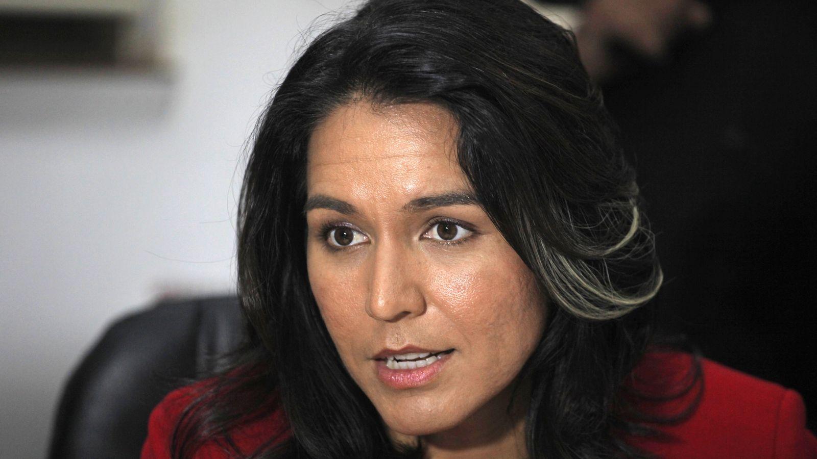 1600x900 Tulsi Gabbard touts foreign policy credentials, when she can, during Democratic debate
