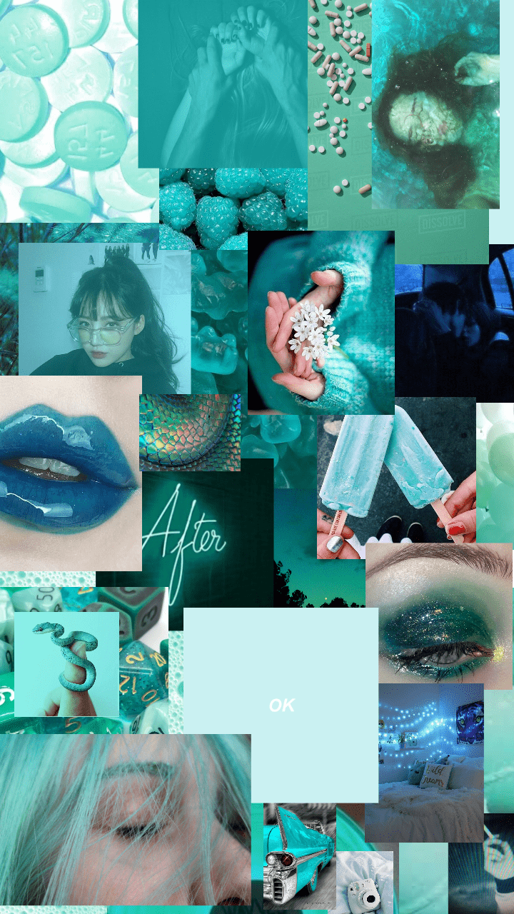720x1280 teal aesthetic