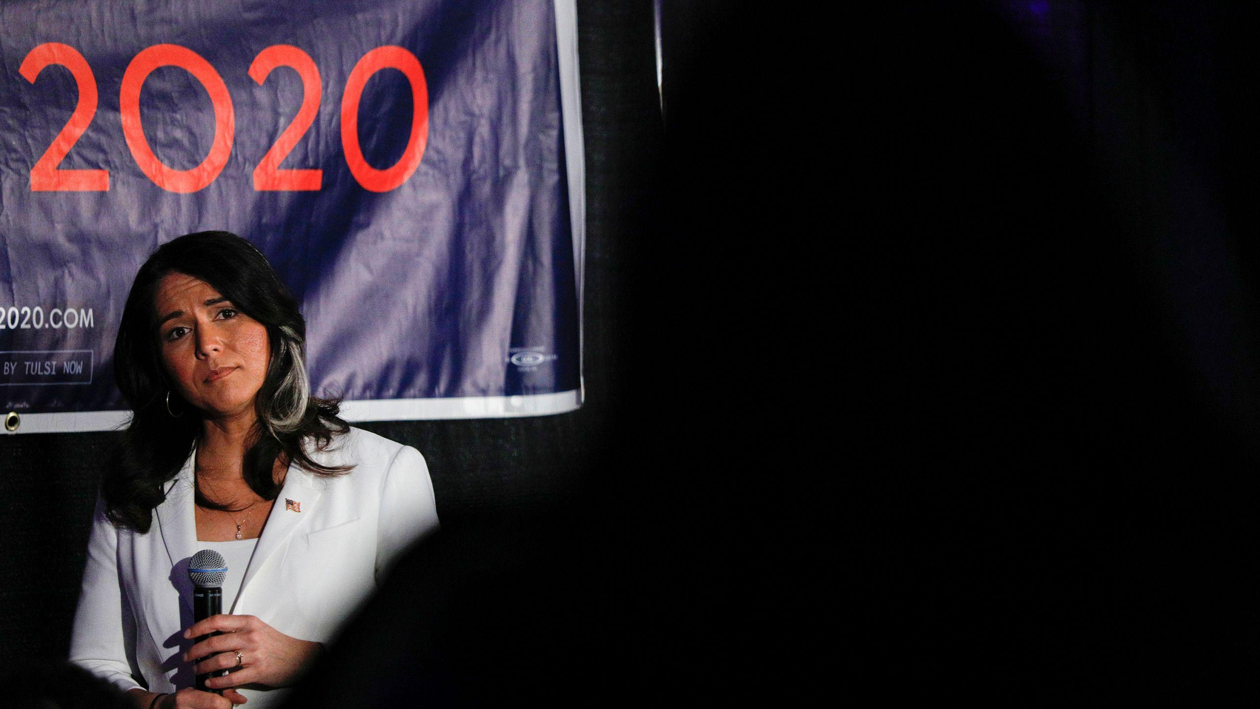 2560x1440 Tulsi Gabbard leaves Hawaii National Guard for Army Reserve unit based in Mountain View