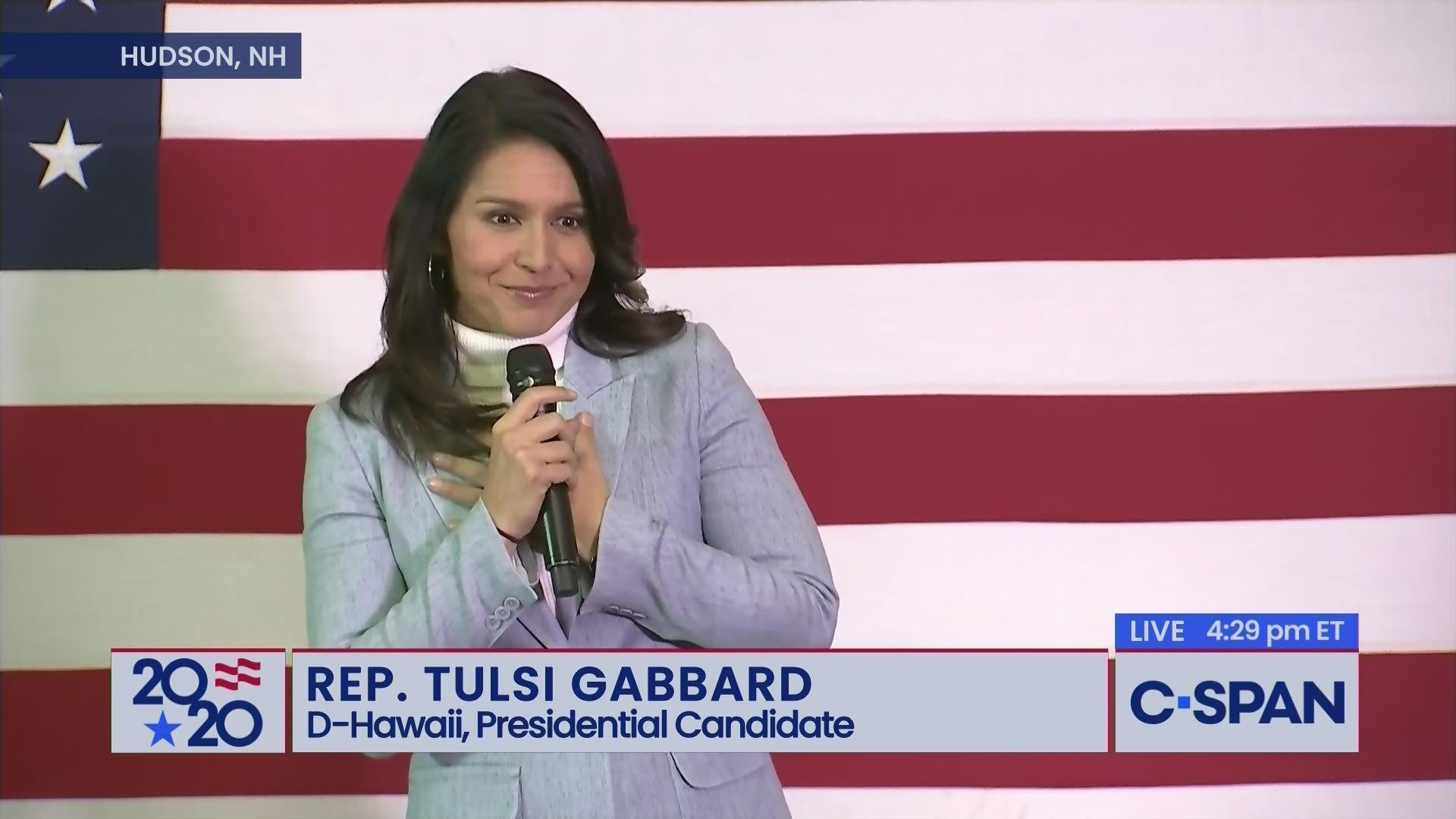 1920x1080 Representative Tulsi Gabbard Town Hall In Hudson, New Hampshire. C