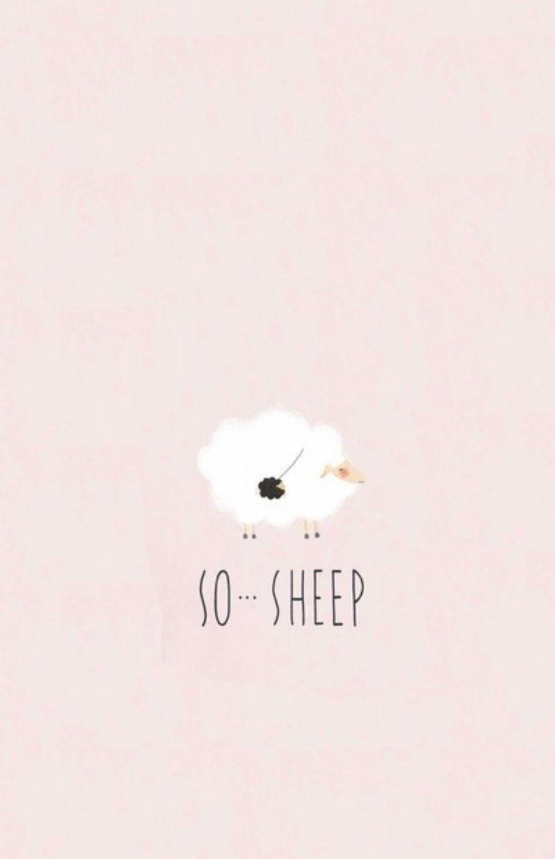 1080x1671 Pink Sheep Wallpaper. Cartoon wallpaper, Pink sheep, Cute wallpaper