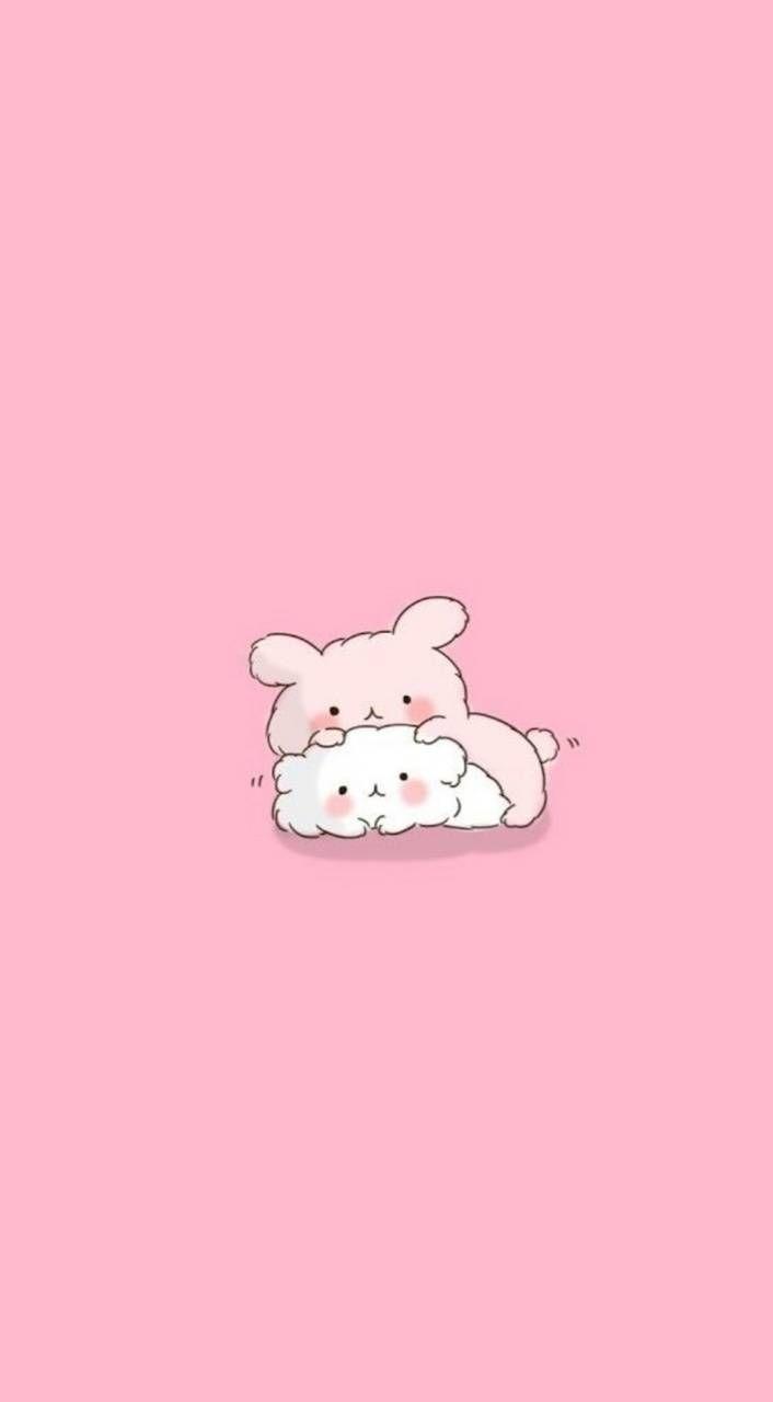 706x1280 kawaii pink wallpaper