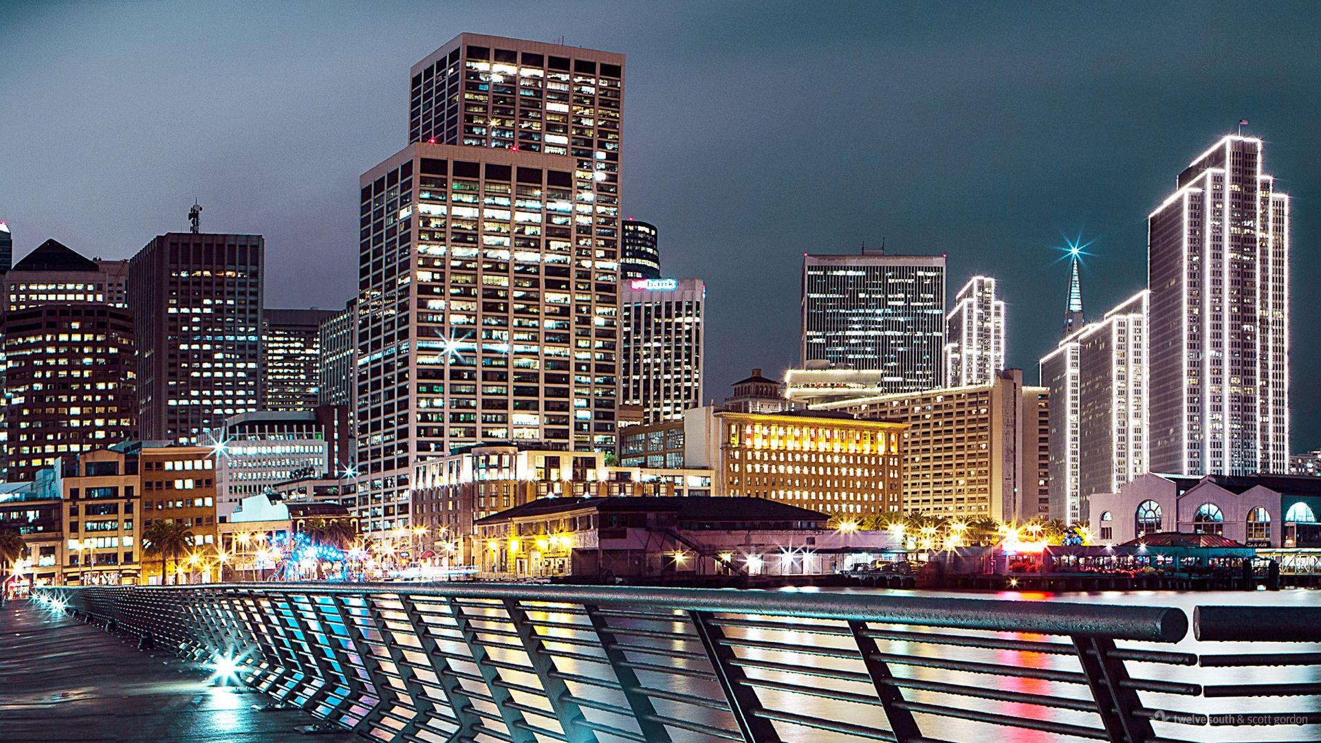 1921x1081 Dual Screen Wallpaper: Fall in San Francisco