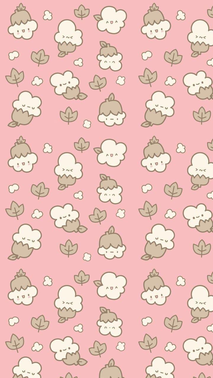 720x1280 animals, art, background, beautiful, beauty, cartoon, colorful, cute art, cute illustration, cutie, drawing, green, illustration, kawaii, leaves, nature, pastel, pattern, pink, sugar, sweets, wallpaper, we heart it, pink background, beautiful art, pastel