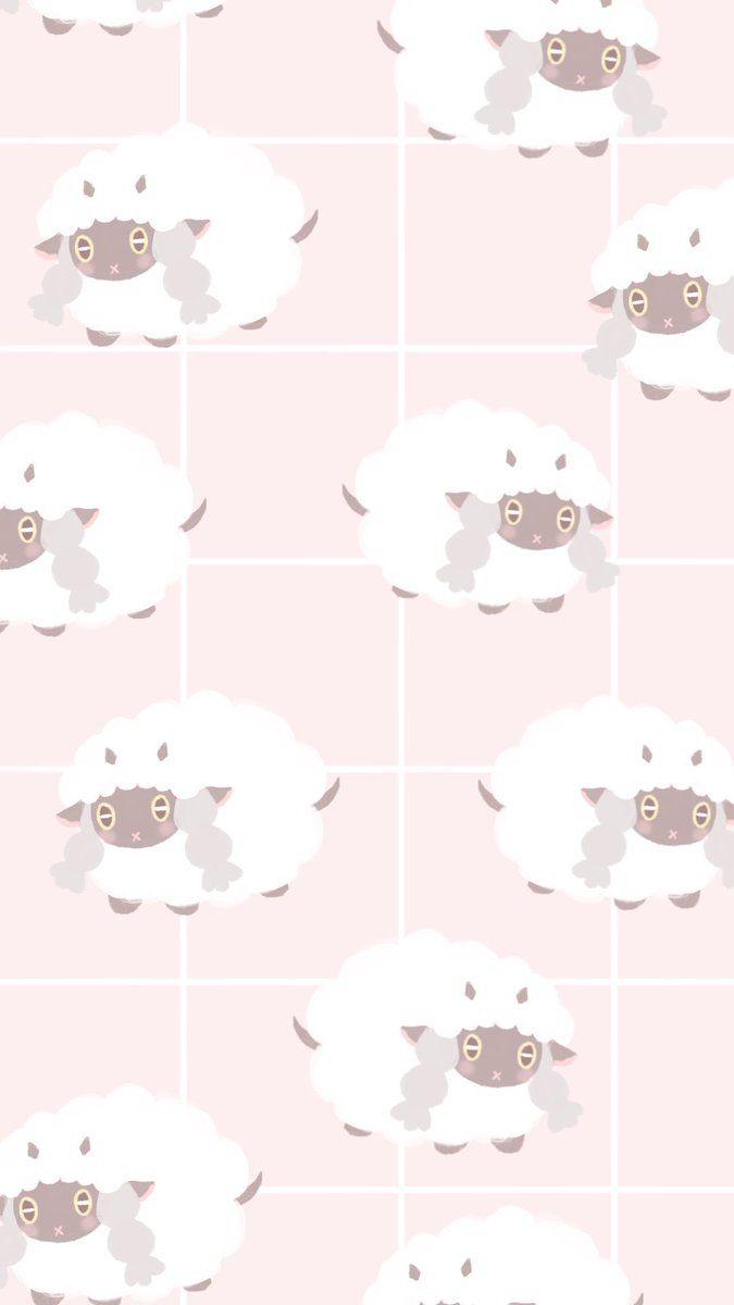 675x1200 melon ♡ some wooloo wallpaper!!! Feel free to use!!!
