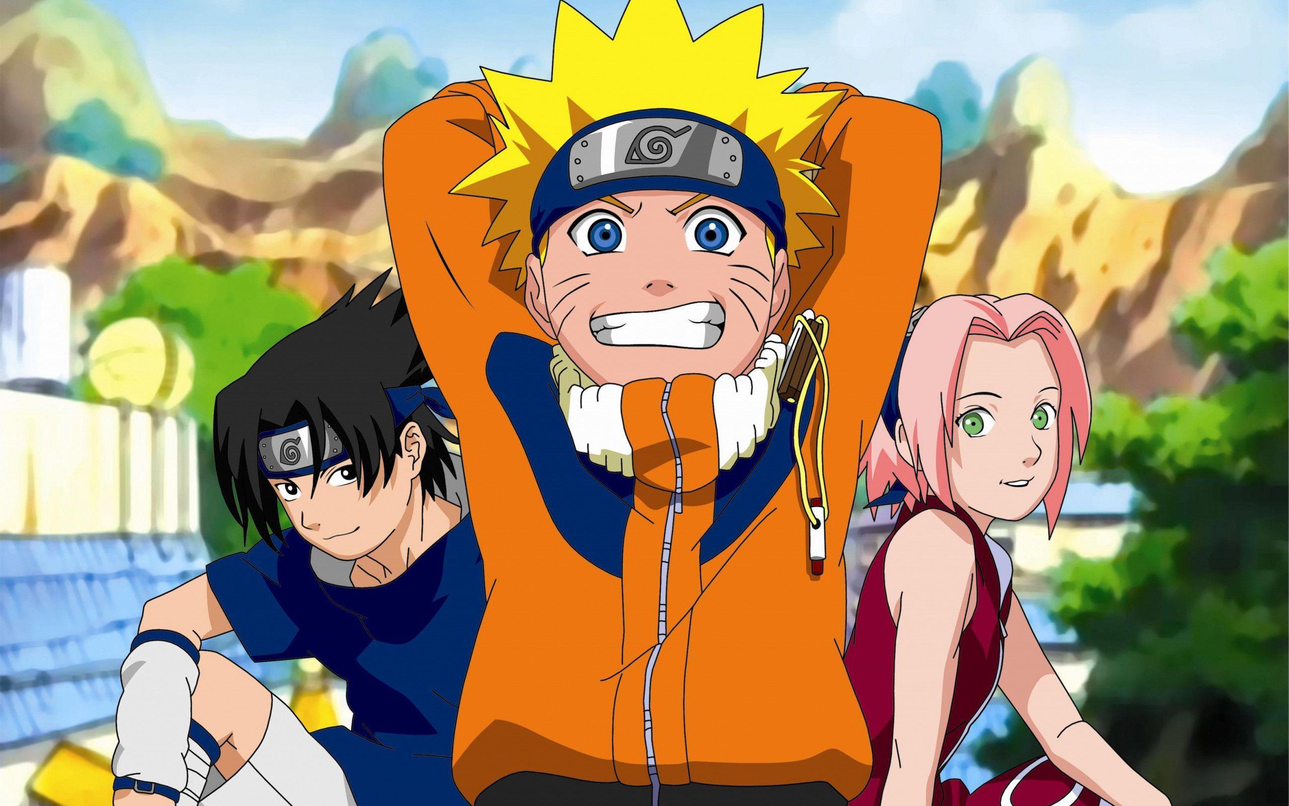 2560x1600 High Resolution Naruto Team 7 Wallpaper iPhone