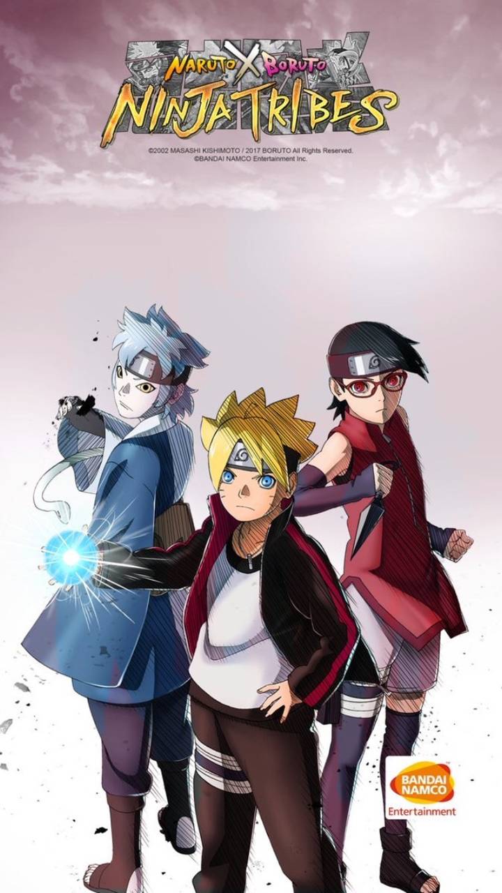 720x1280 Boruto Team 7 Wallpaper
