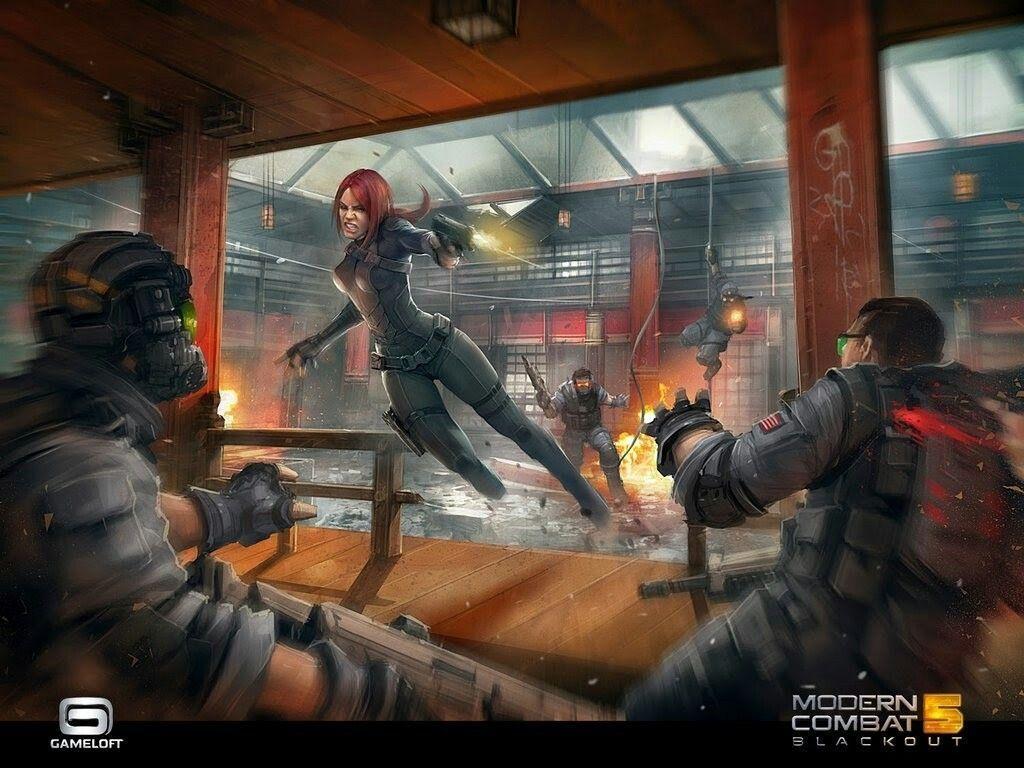 1024x768 Modern Combat 5 Wallpaper