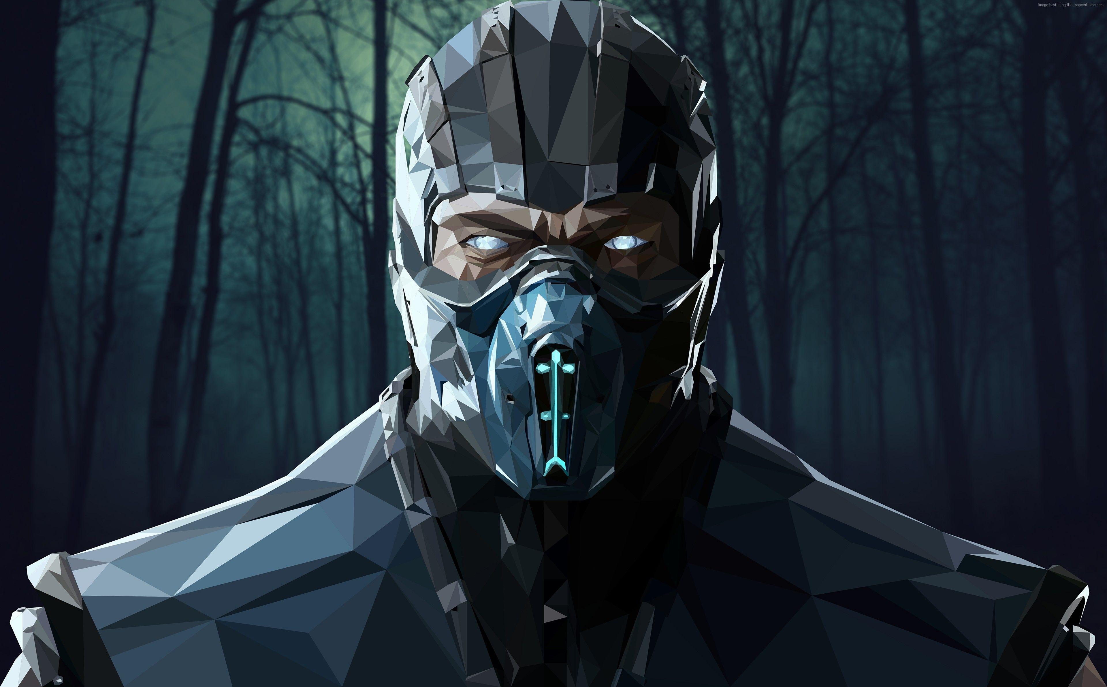 3840x2383 Mortal Kombat X Sub Zero 4k Wallpaper