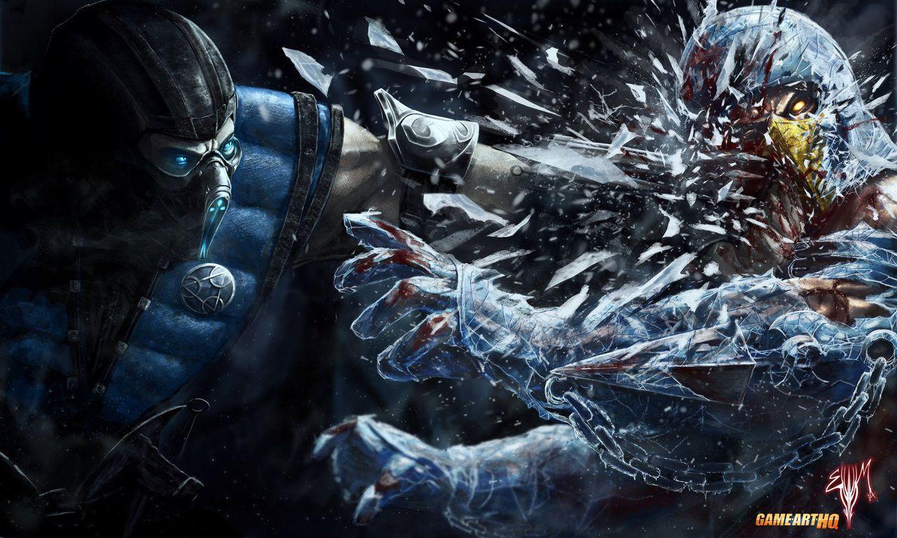 1280x768 Sub Zero in Mortal Kombat X