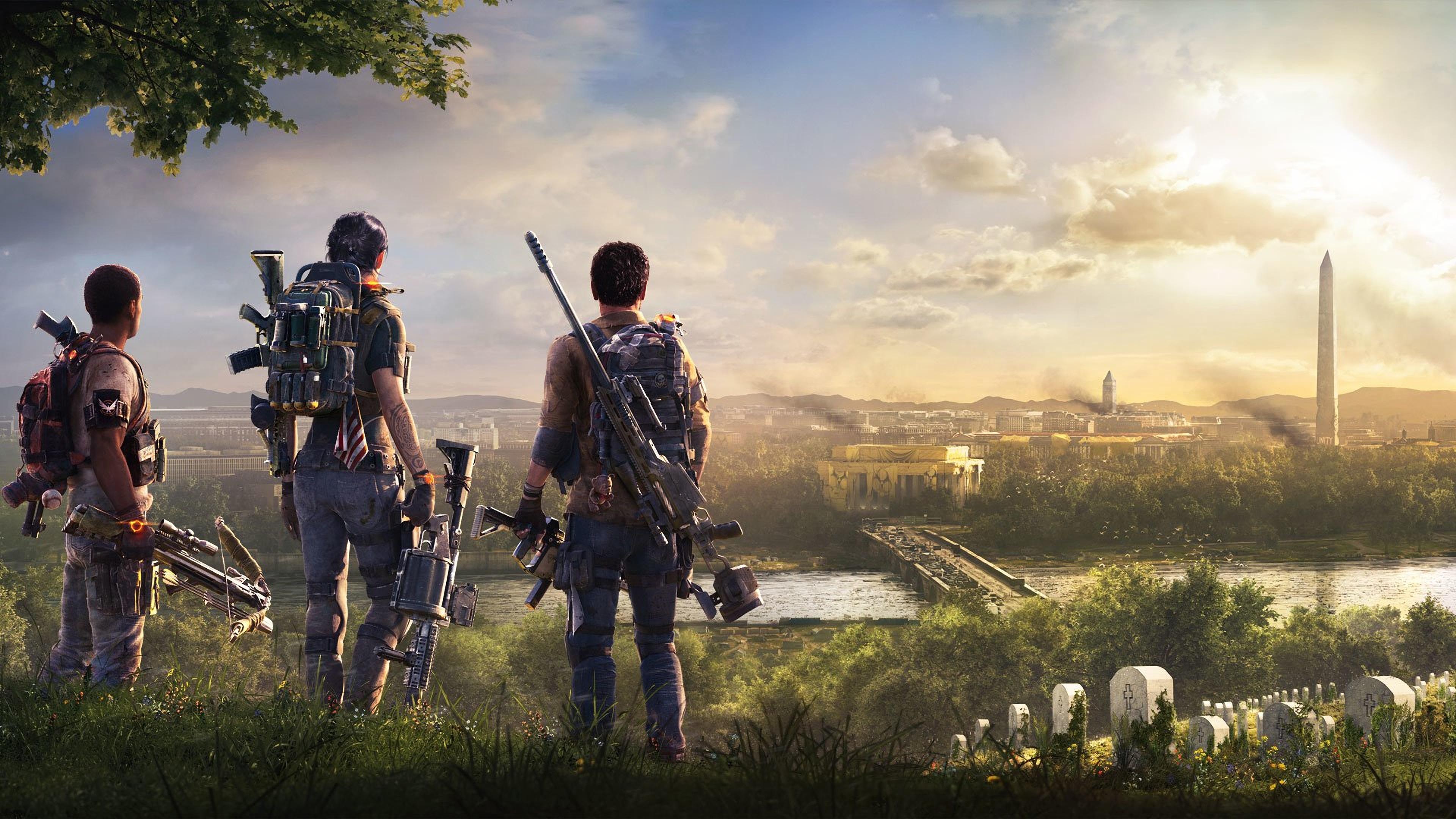 3840x2160 TCs The Division 2 4K wallpaper Phone Wallpaper