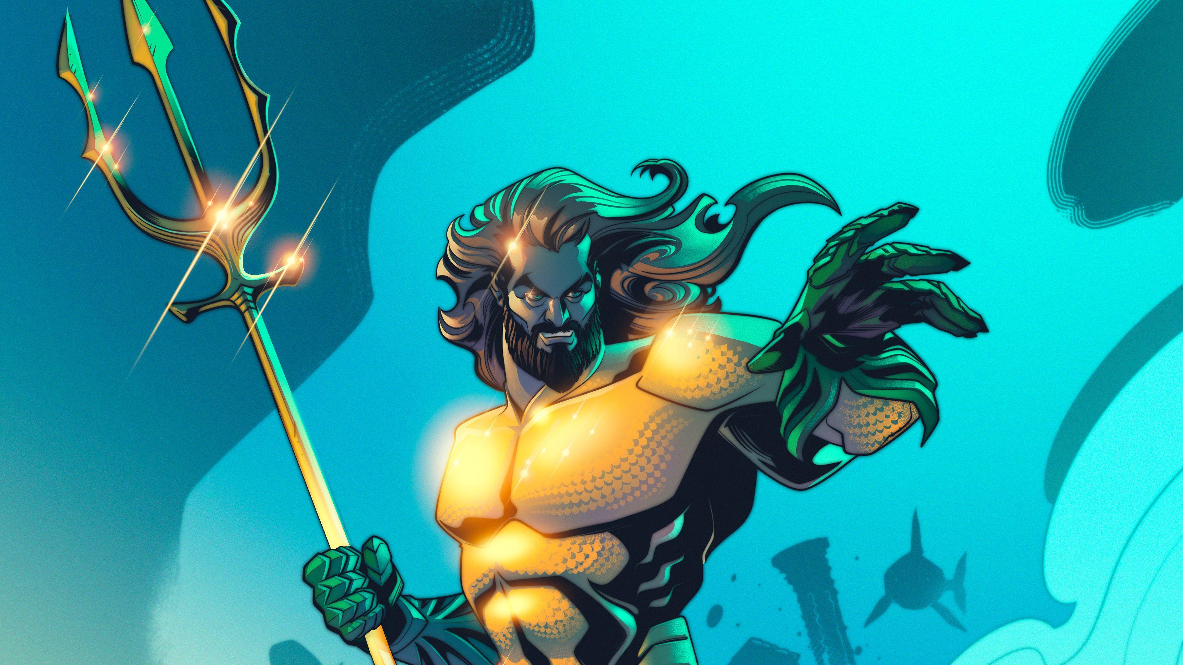 Aquaman Cartoon Wallpapers - Top Free Aquaman Cartoon Backgrounds -  WallpaperAccess