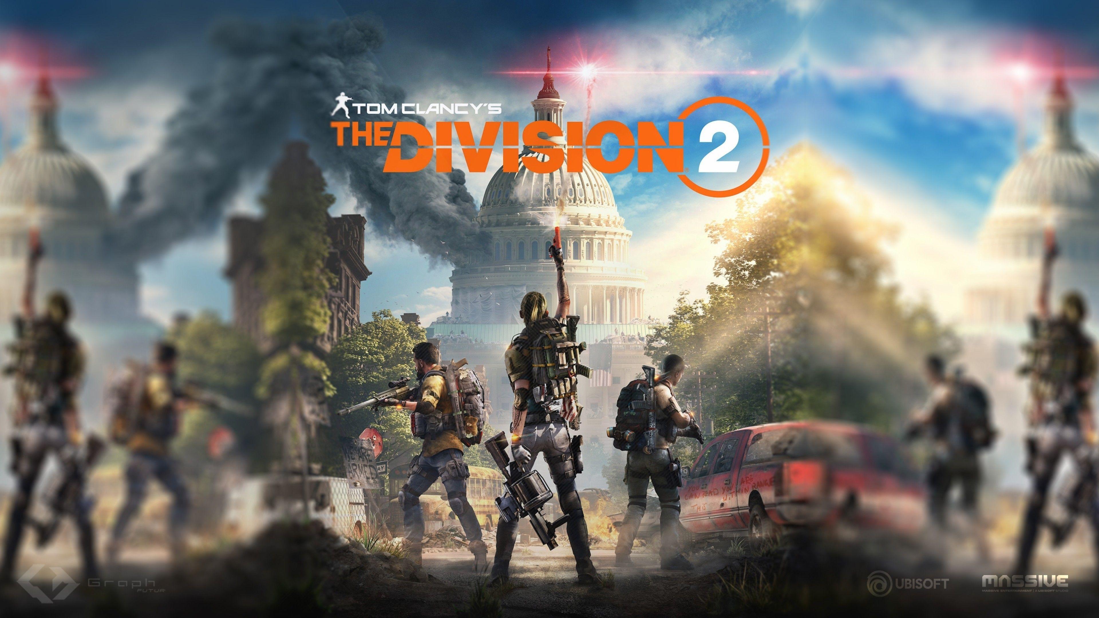3840x2160 Tom Clancy's The Division 2 3840x2160 (Ultra HD 4K) d'écran gratuits à télécharger en haute qualité