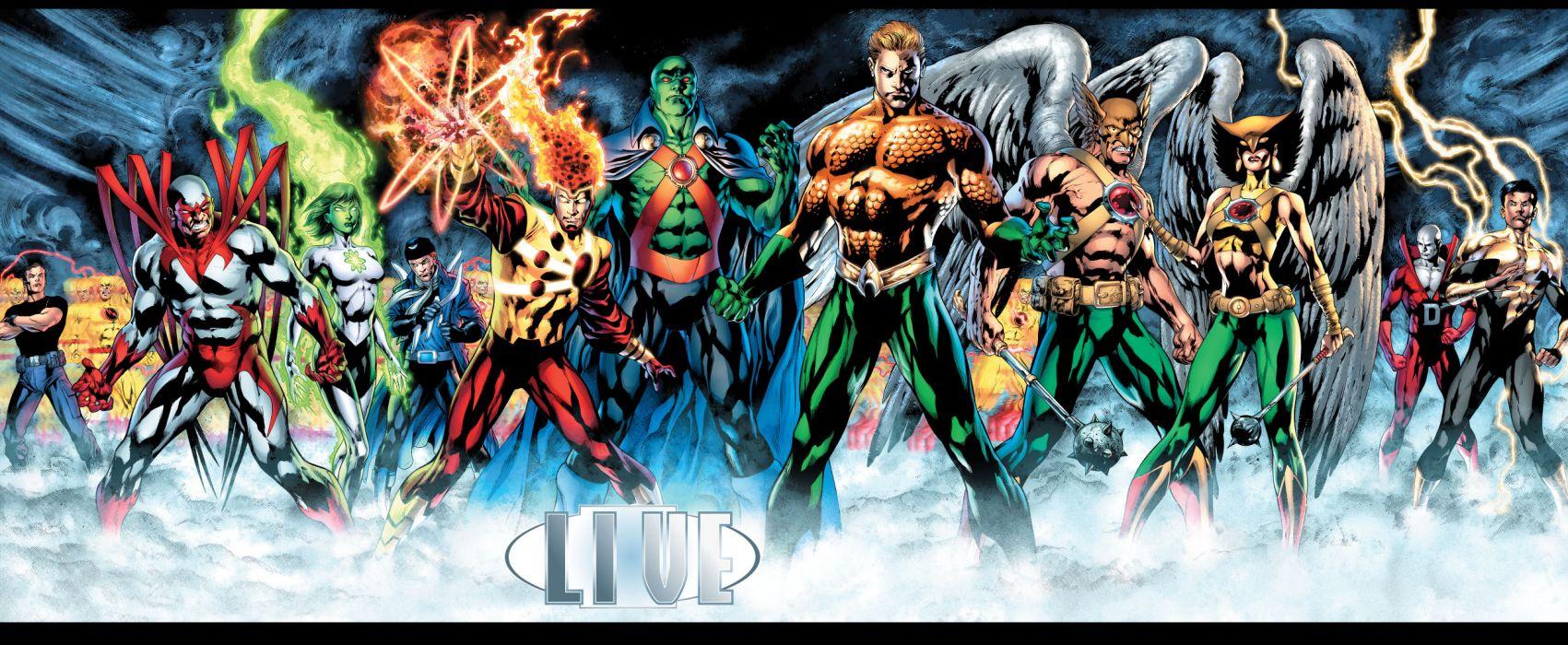 1701x700 DC Aquaman superhero figures comics wallpaperx1029