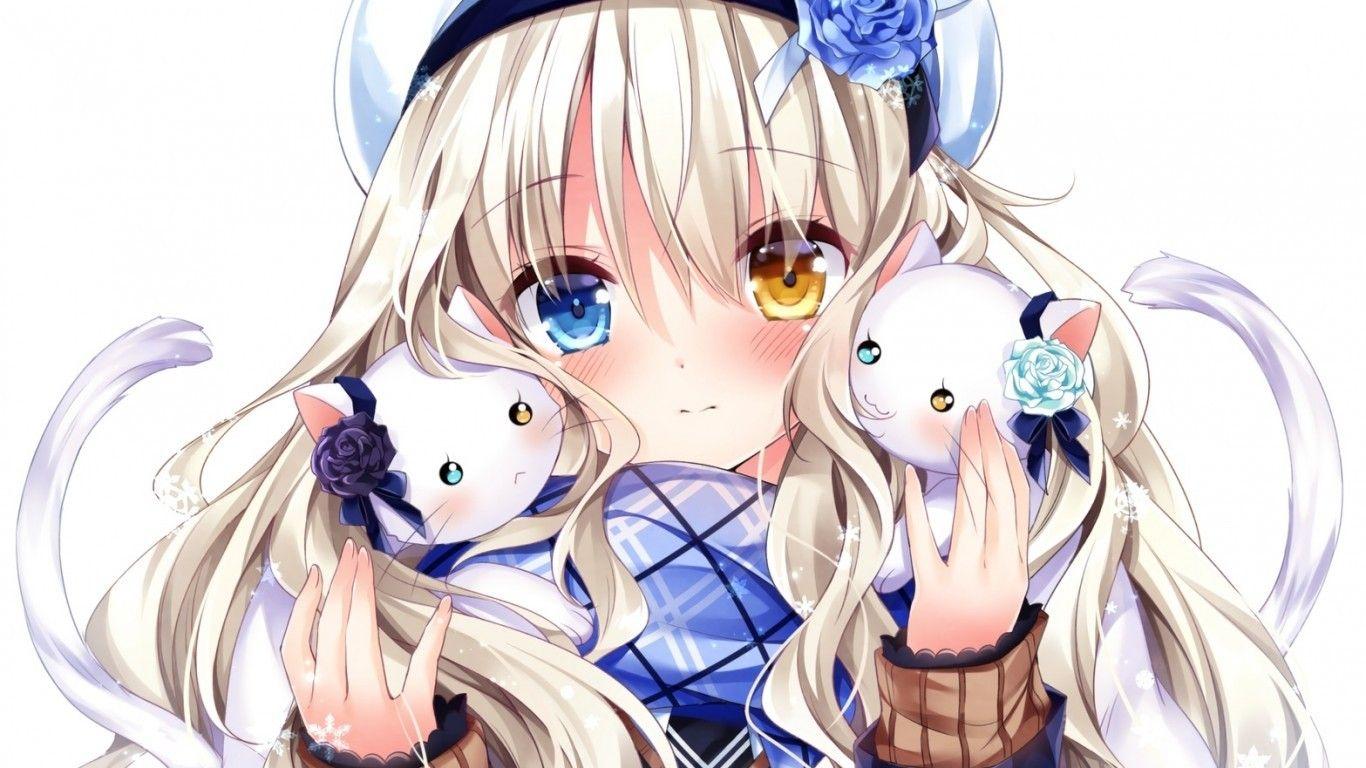 1366x768 Anime Girl Wallpaper HD Laptop Wallpaper HD