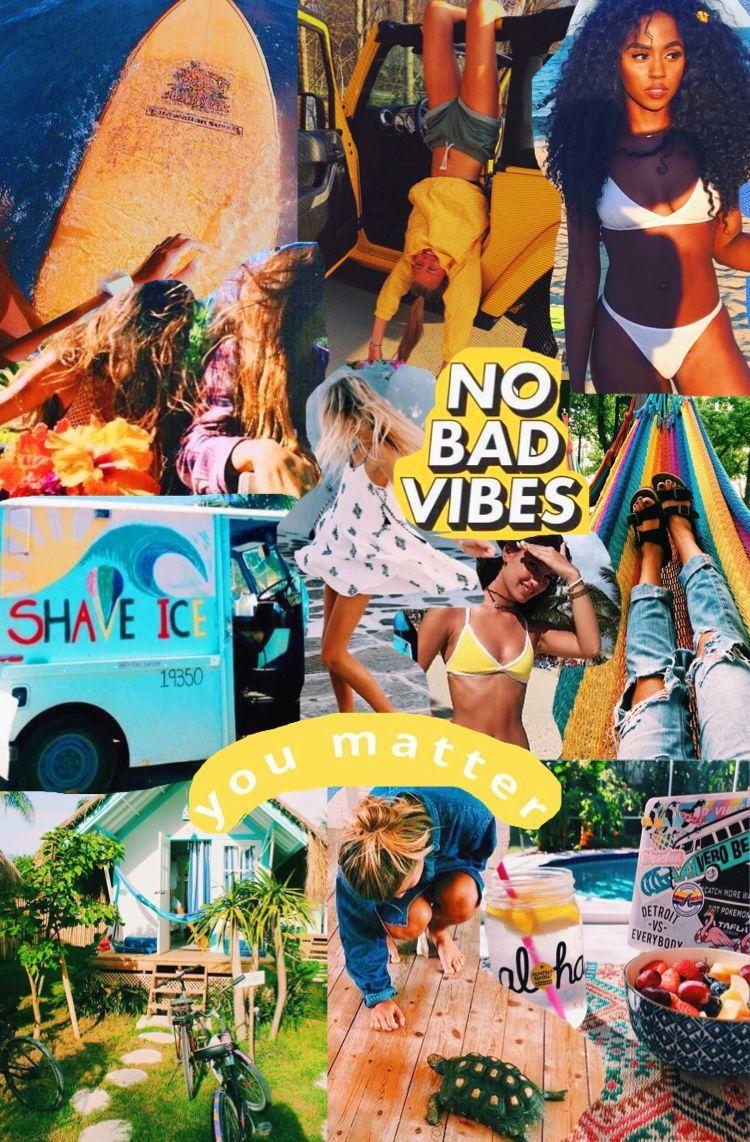 750x1142 Summer Vibes Aesthetic Collage Wallpaper Laptop
