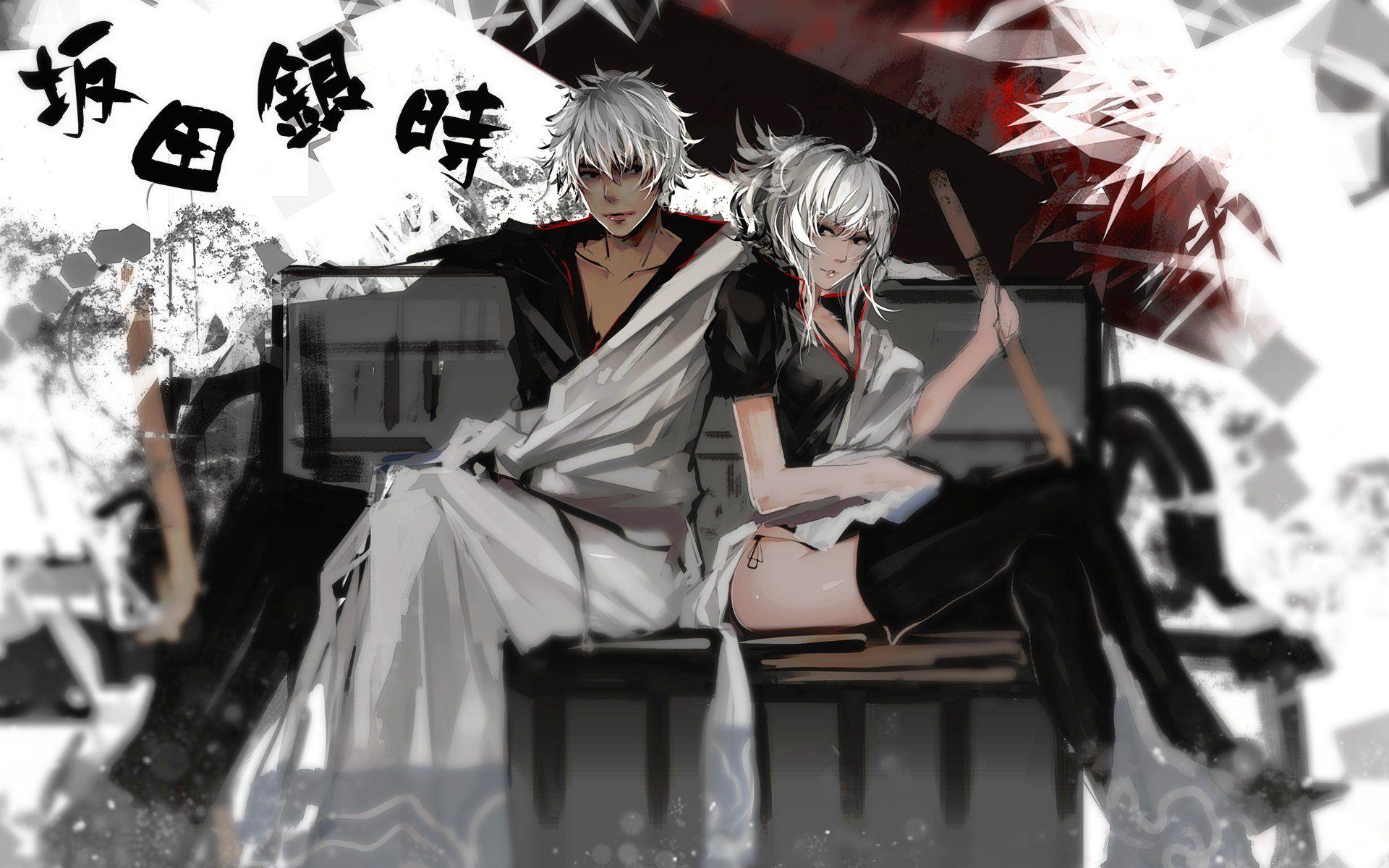 1920x1200 Download Wallpaper Gintama HD Untuk Desktop/PC