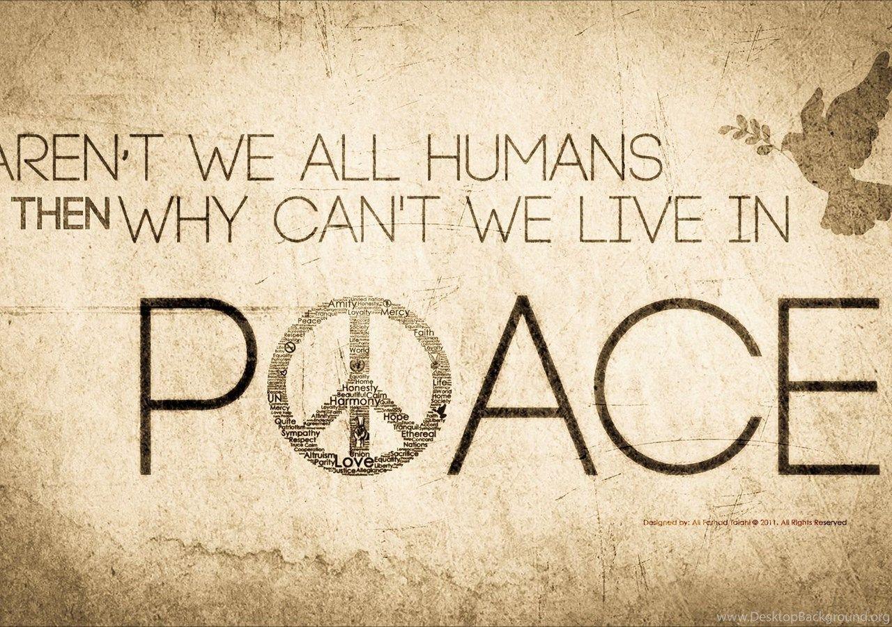 Peace Quotes Wallpapers - Top Free Peace Quotes Backgrounds ...