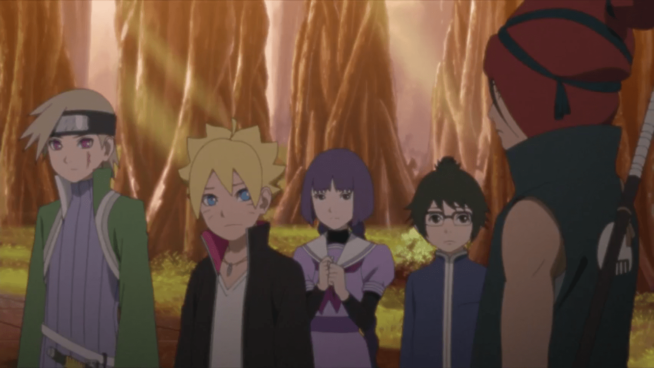 1334x750 Kagura, Boruto, Sumire, Denki and Iwabe.. Boruto: Naruto Next Generations
