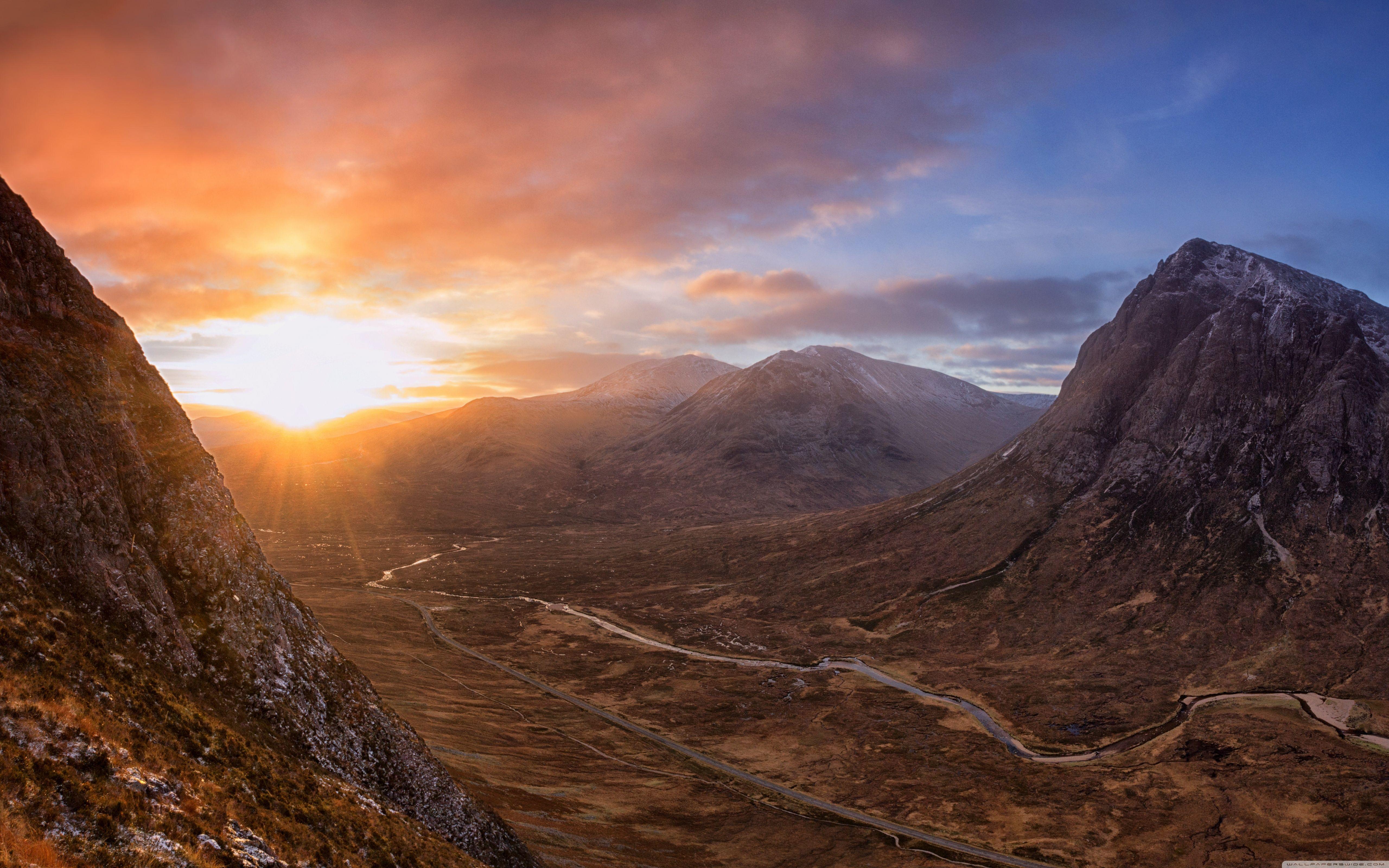 5120x3200 Highland Sunrise ❤ 4K HD Desktop Wallpaper for 4K Ultra HD TV
