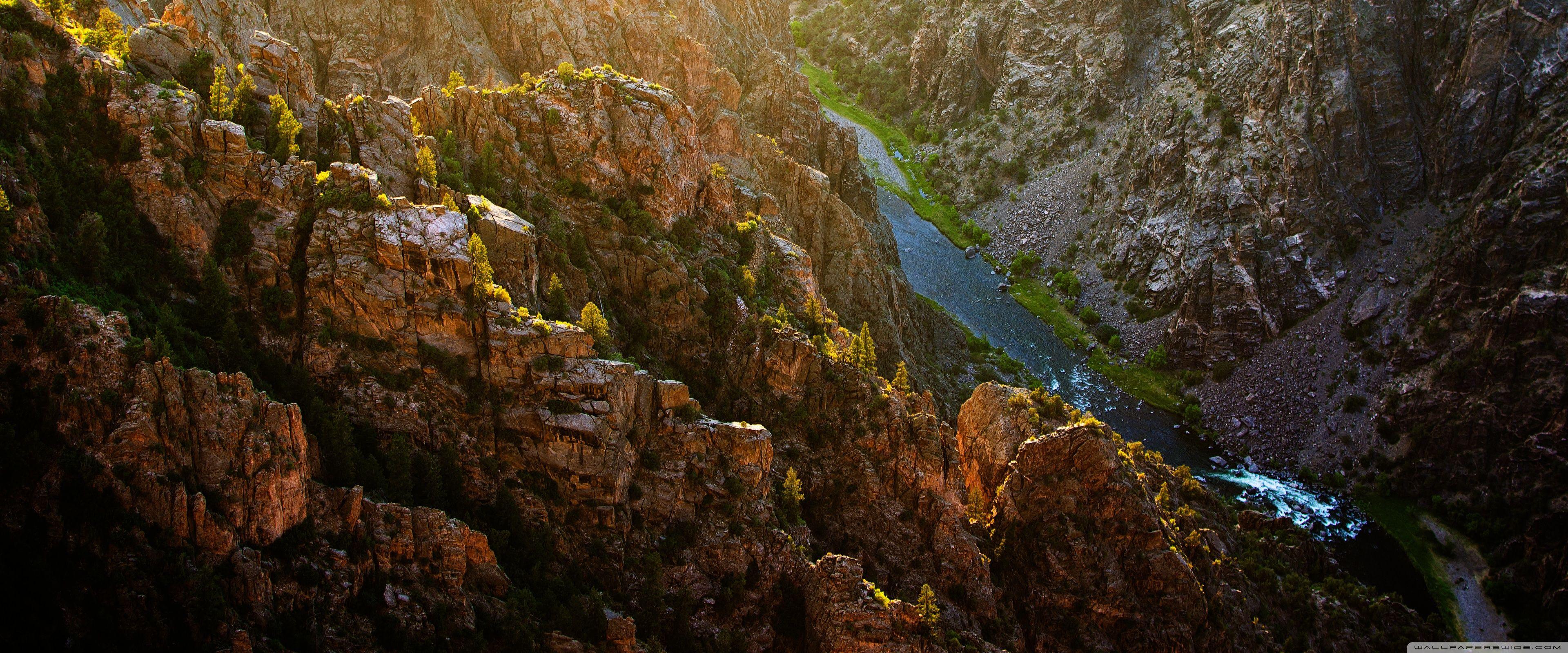 3840x1600 Black Canyon of the Gunnison National Park ❤ 4K HD Desktop