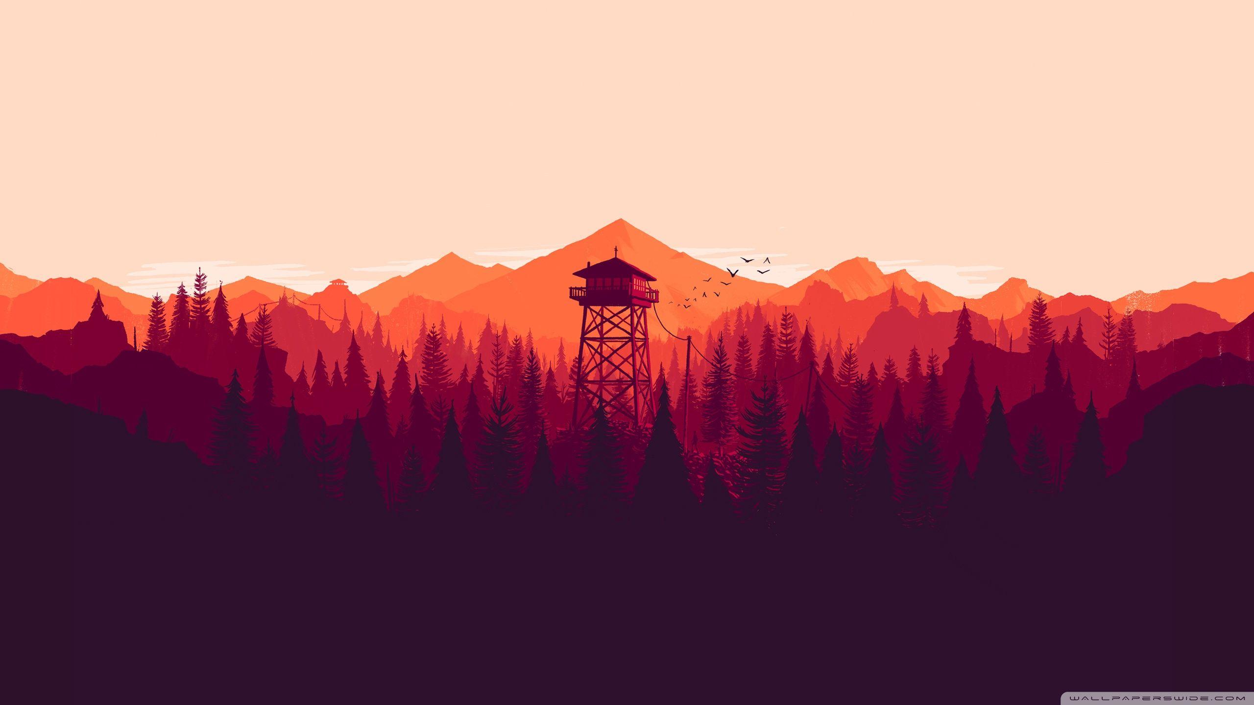 2560x1440 FireWatch ❤ 4K HD Desktop Wallpaper for 4K Ultra HD TV • Dual