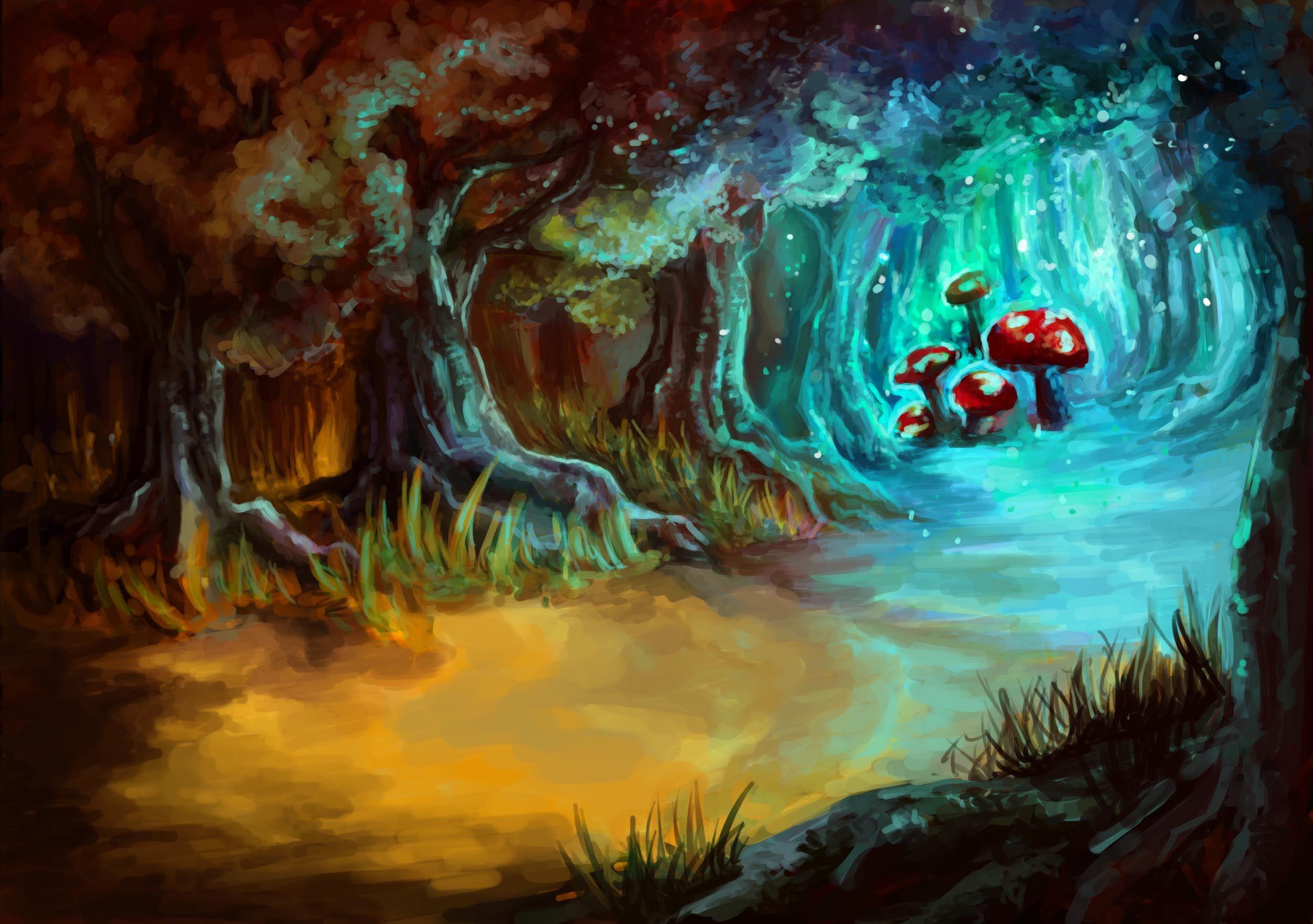 Fantasy Mushroom Wallpapers Top Free Fantasy Mushroom Backgrounds
