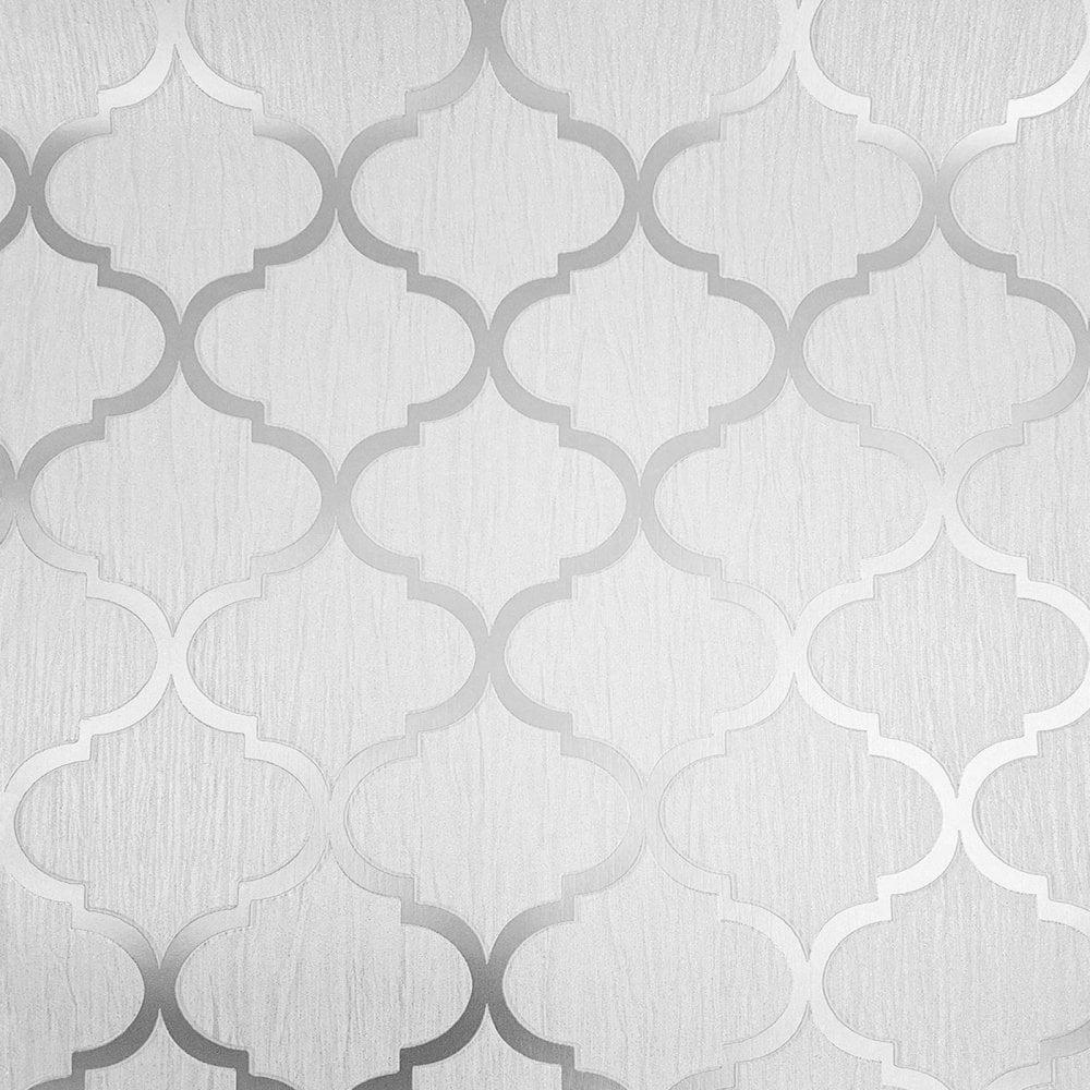 1000x1000 White Glitter Wallpaper