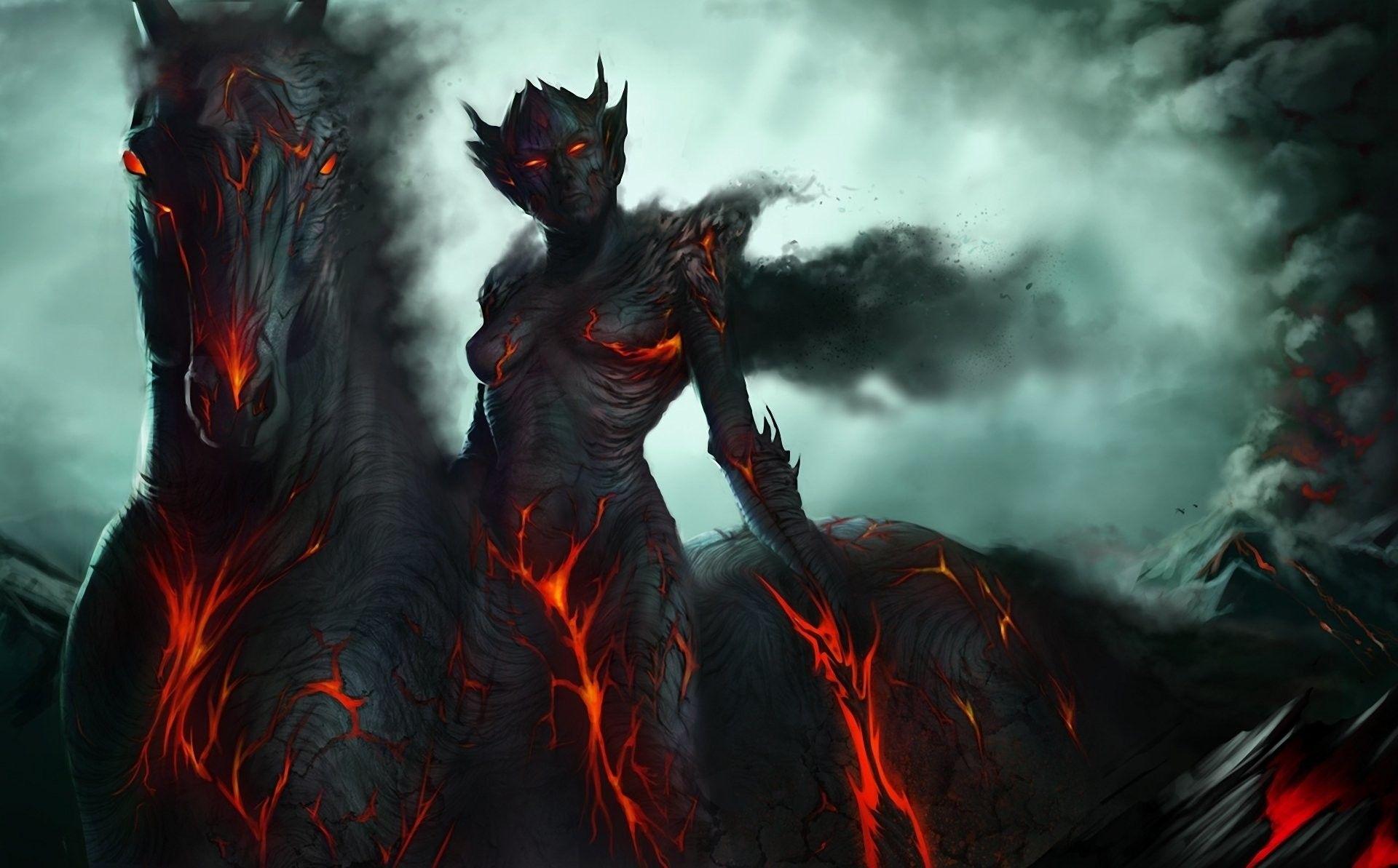 1920x1193 Demonic Creatures Wallpaper