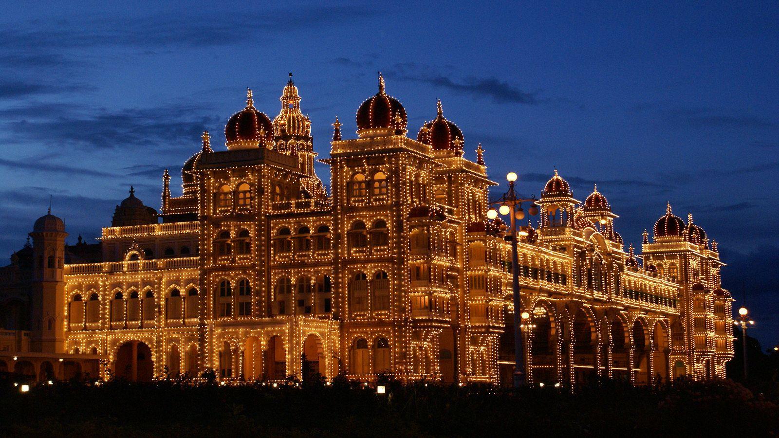 1600x900 Mysore Palace (Amba Vilas Palace). History, Architecture, Image