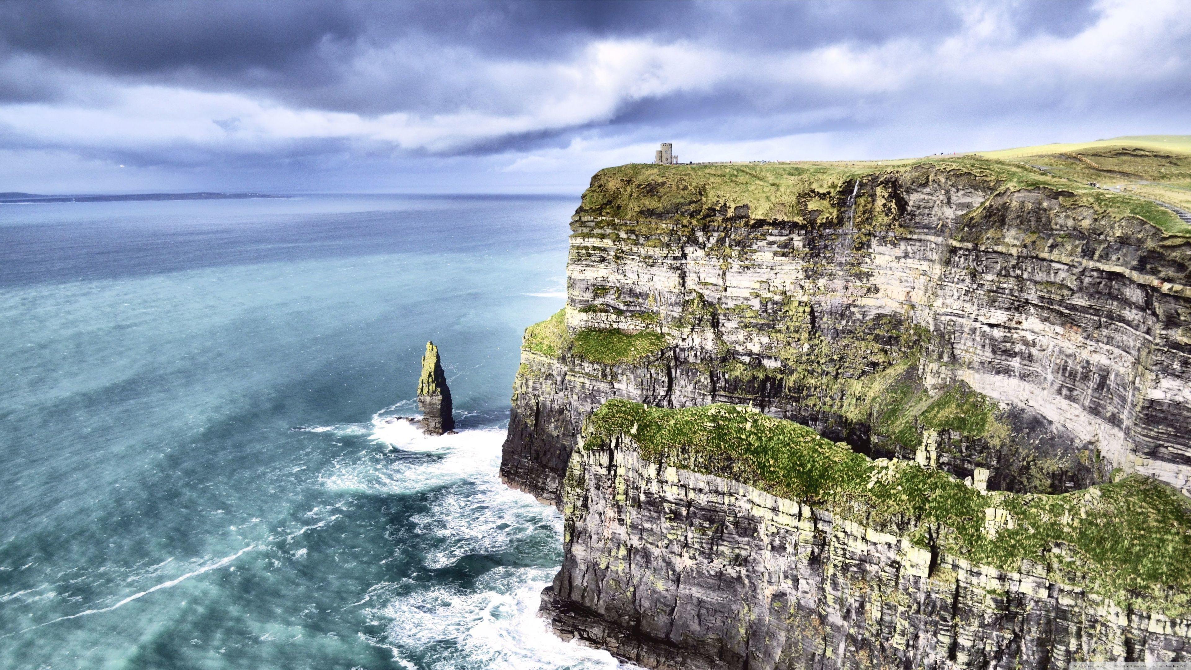 3840x2160 Cliff of Moher ❤ 4K HD Desktop Wallpaper for 4K Ultra HD TV • Wide