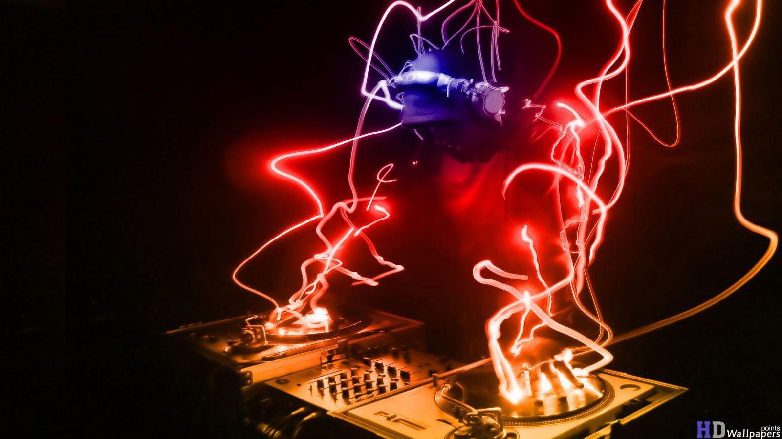 1600x900 3D Music Wallpaper