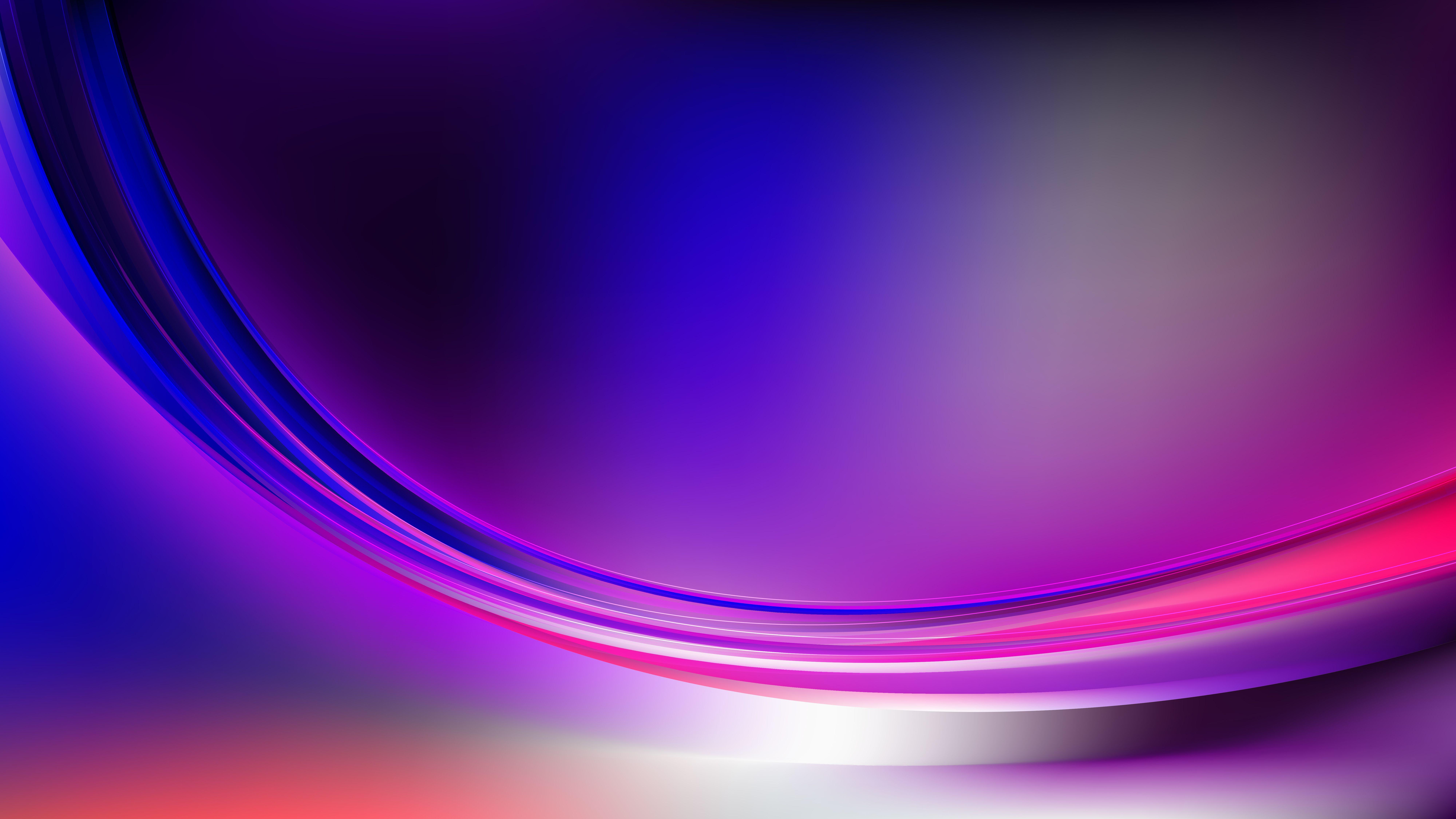 8000x4500 Free Black Pink and Blue Abstract Wave Background Vector Art
