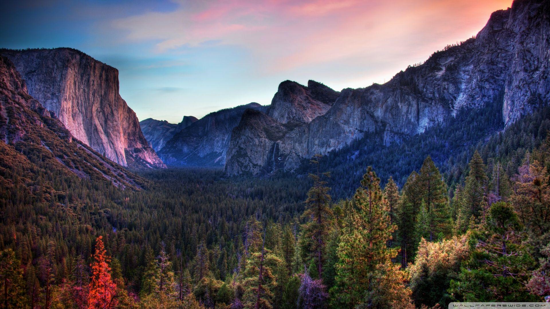 1920x1080 The Yosemite Valley ❤ 4K HD Desktop Wallpaper for 4K Ultra HD TV