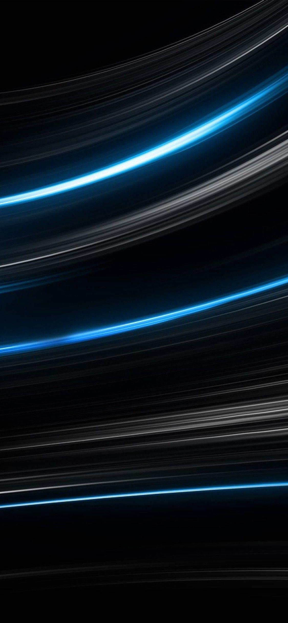 1125x2436 Dark Blue Wallpaper