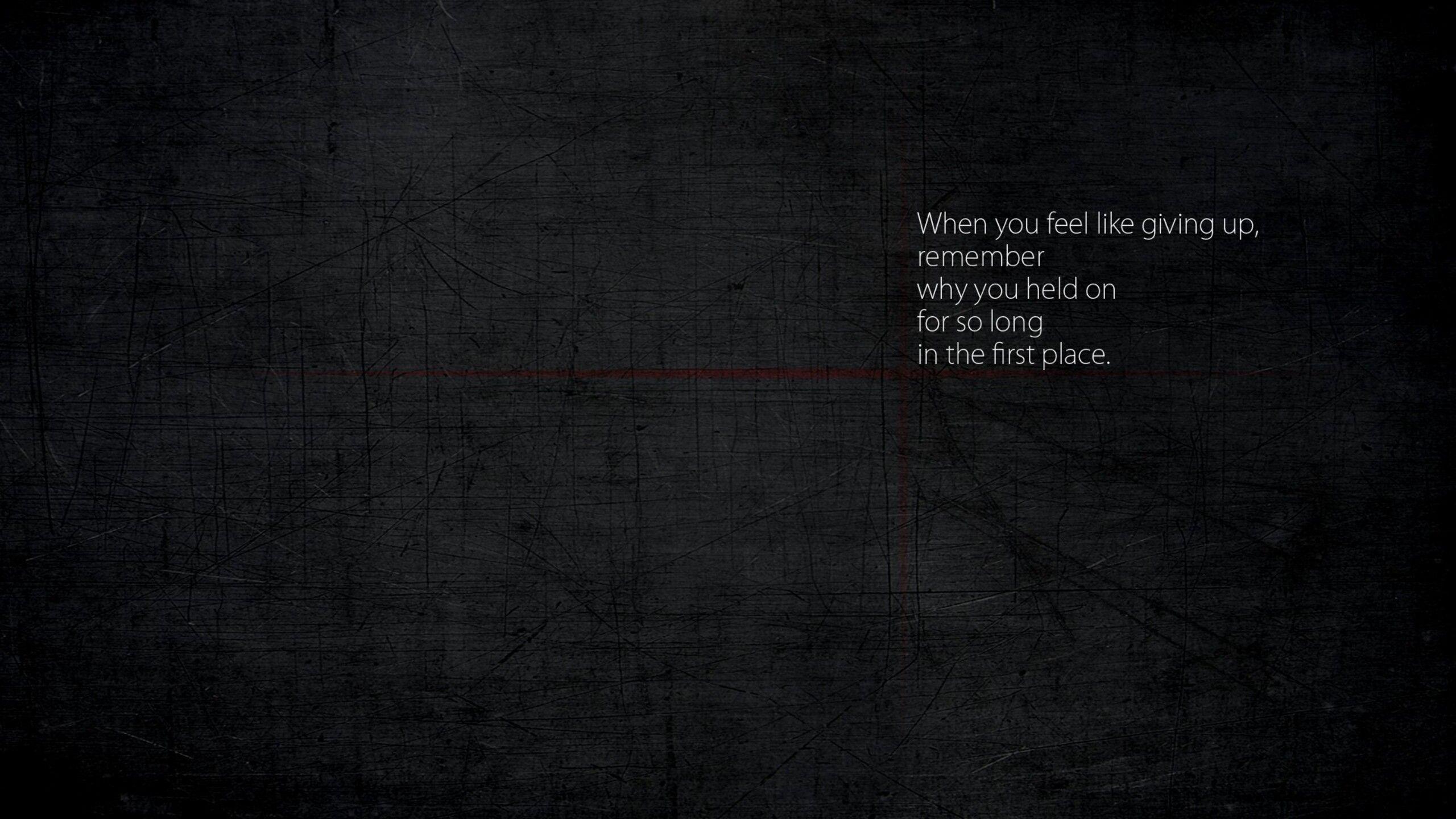 2560x1440 Motivational Deskk Wallpaper