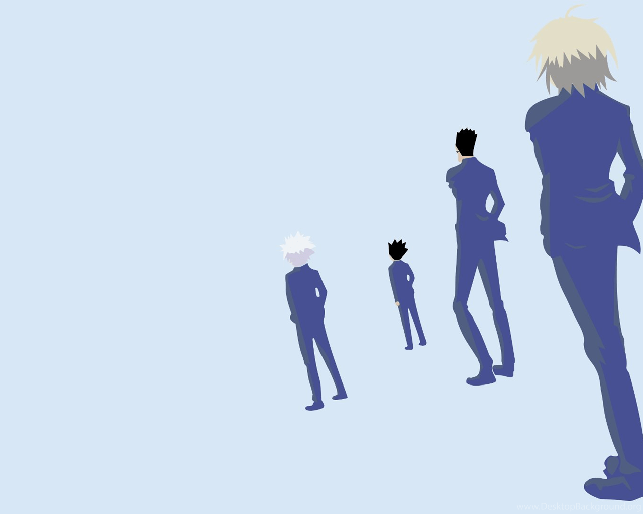 1280x1024 Hunter X Hunter Minimalist Wallpaper