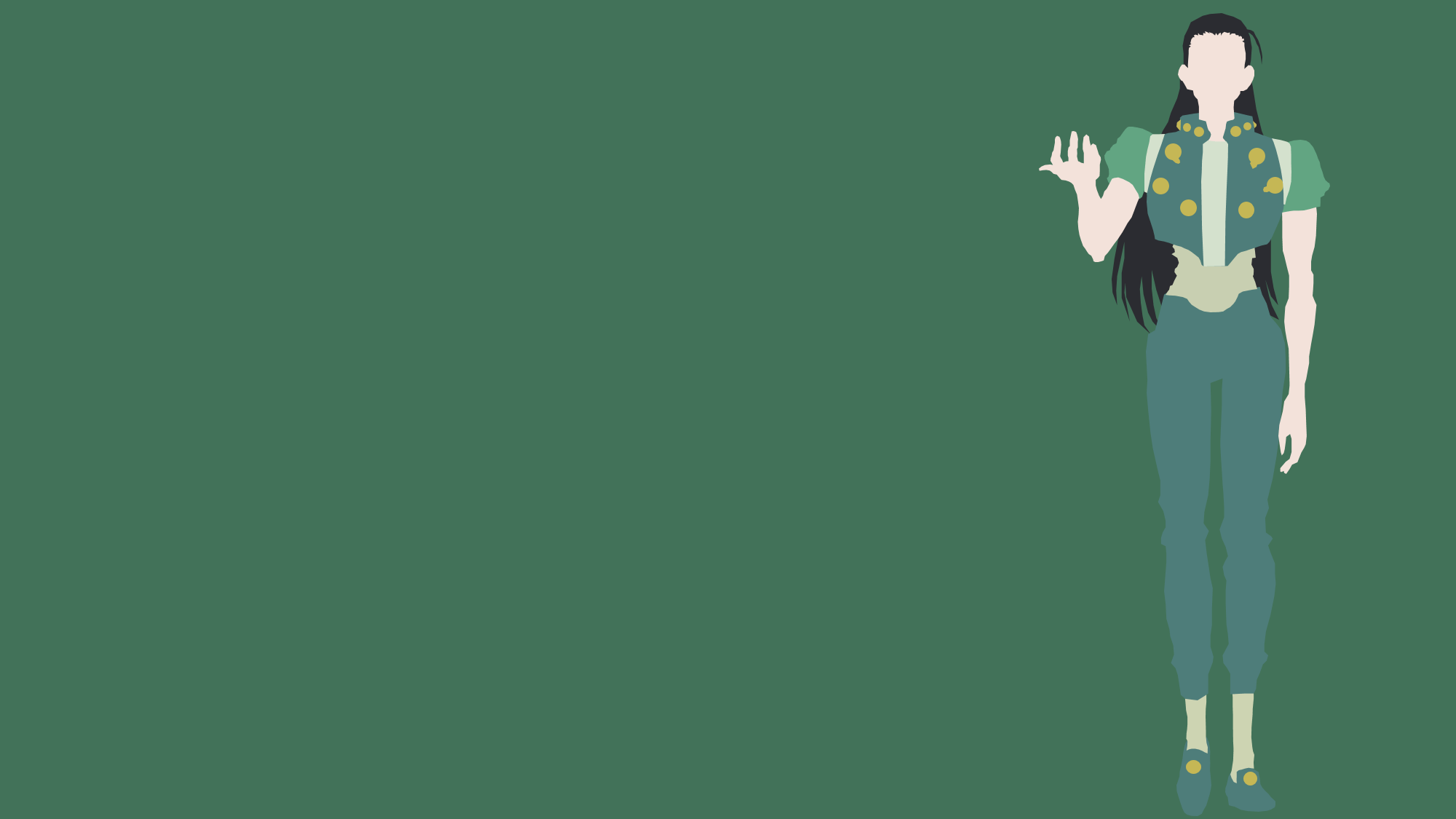 2000x1125 Hunter X Hunter Minimalist Wallpaper