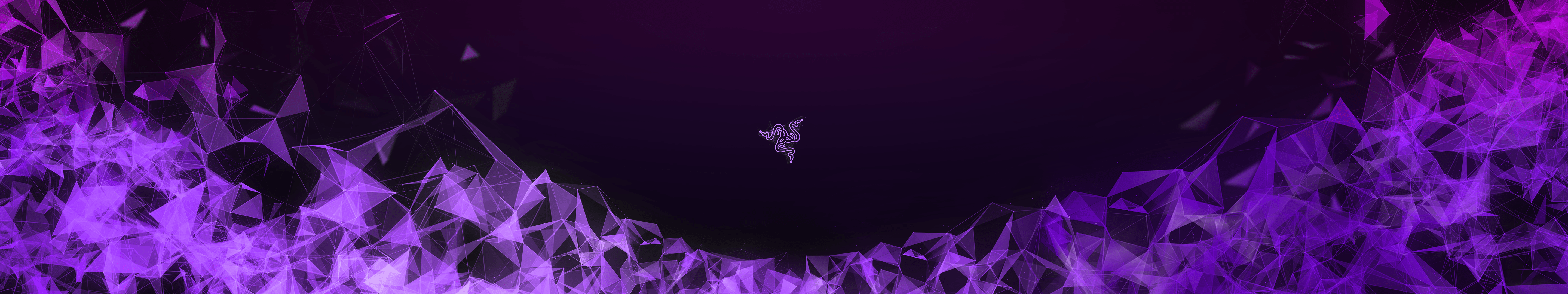5760x1080 Purple Razer Background