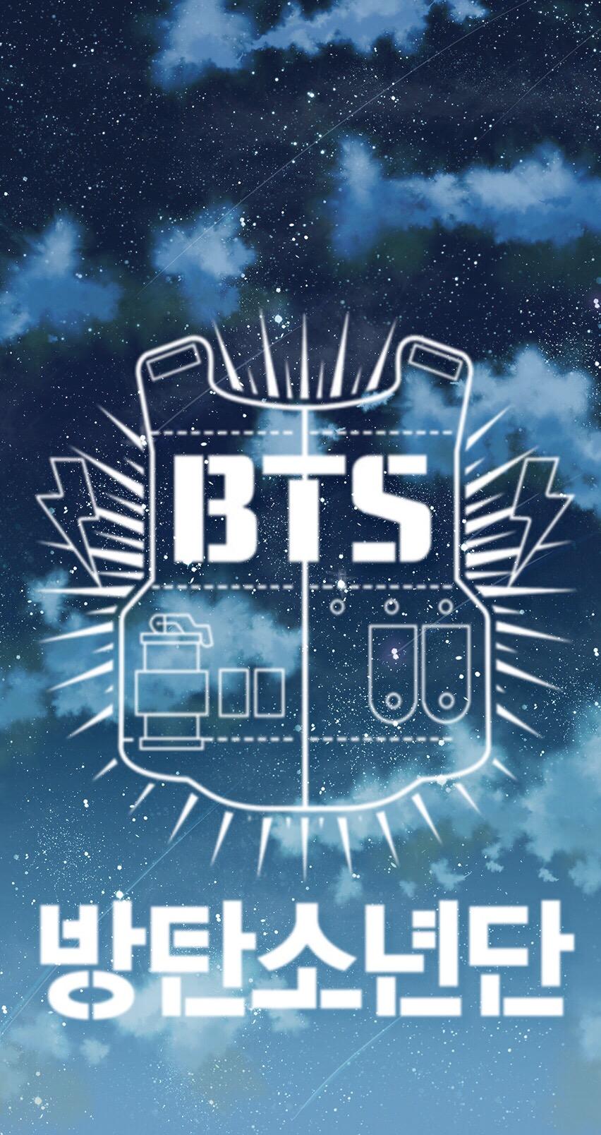 852x1608 BTS Phone Wallpaper
