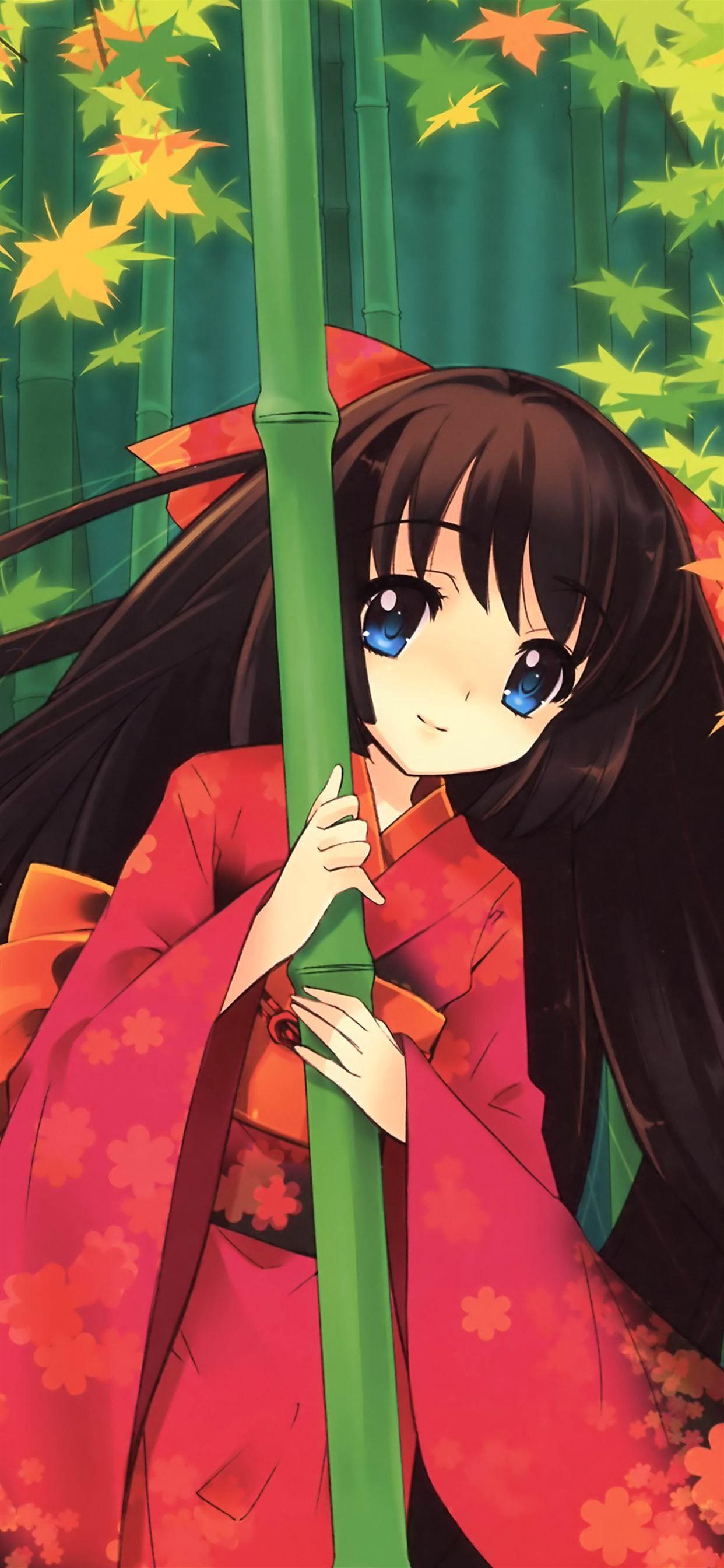 1242x2688 Anime girl japan iPhone X Wallpaper Free Download