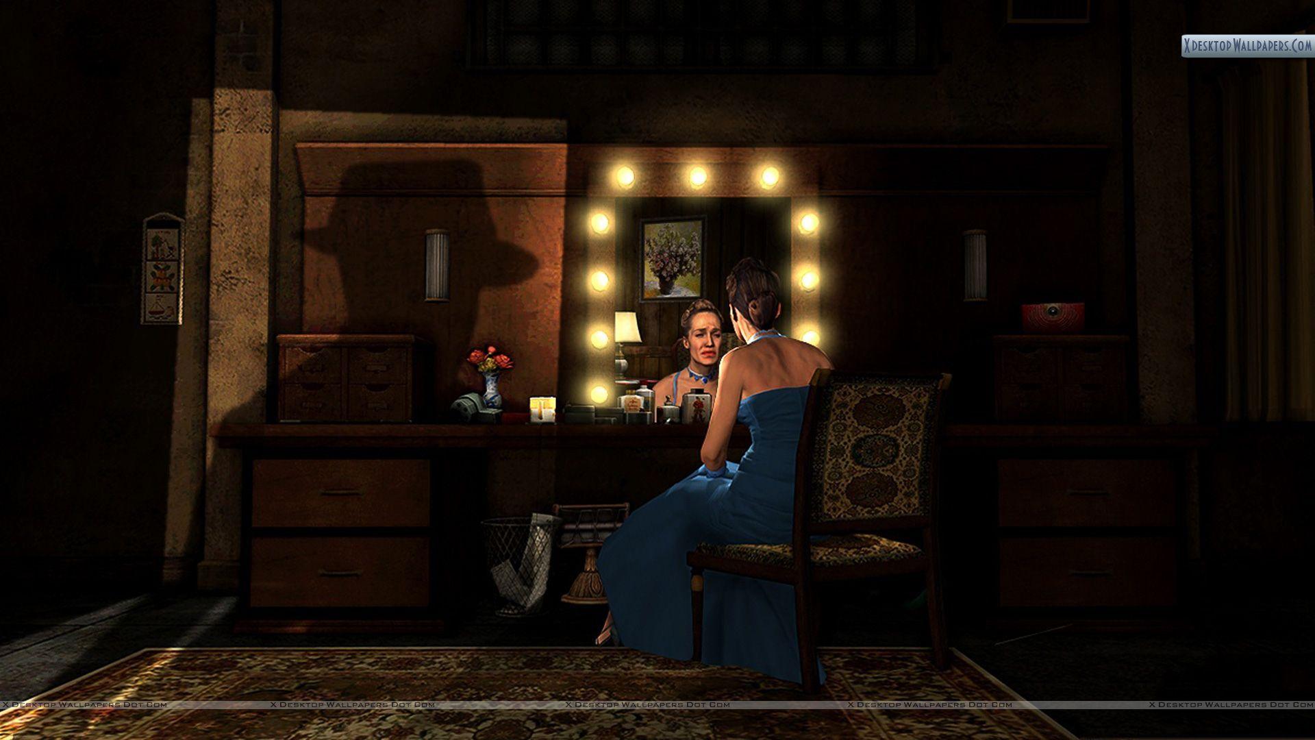 1920x1080 L.A. Noire Sitting Alone Wallpaper