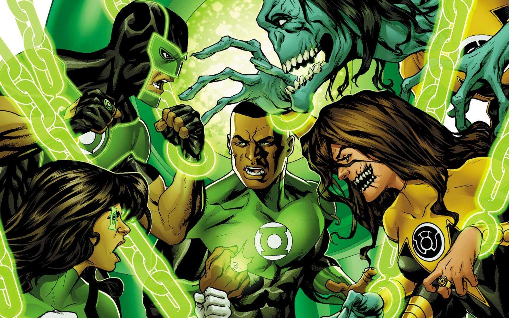 1680x1050 Green Lantern Corps Rebirth Dc Comics Wallpaper HD For Desktop Full Screen 1920x1080 :