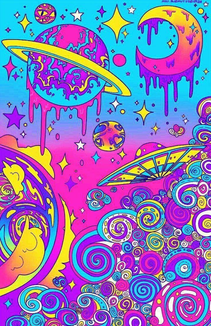 715x1105 Trippy Aesthetic Wallpaper