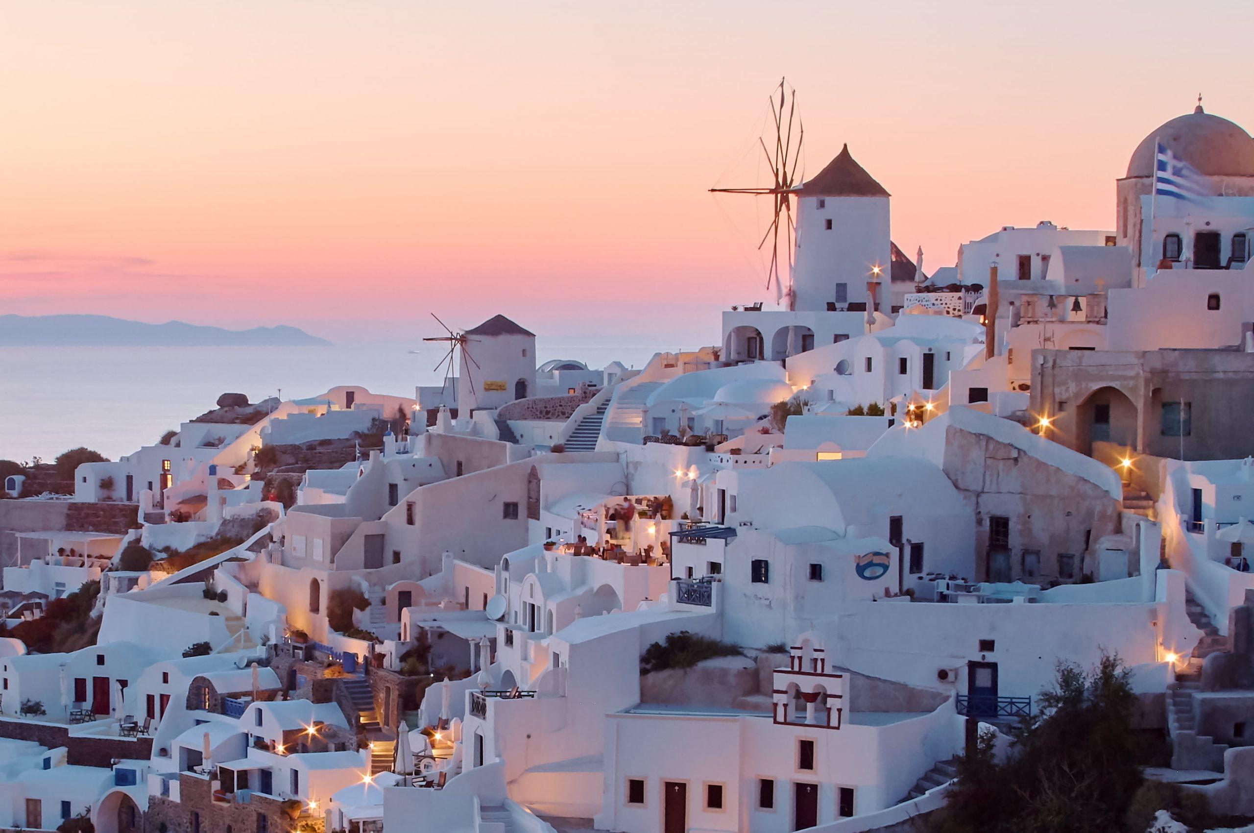 2560x1700 Free download White concrete buildings during golden hour santorini greece HD [2806x1871] for your Desktop, Mobile & Tablet. Explore Santorini Wallpaper City. Santorini Wallpaper City, Santorini Wallpaper, Santorini Wallpaper Murals