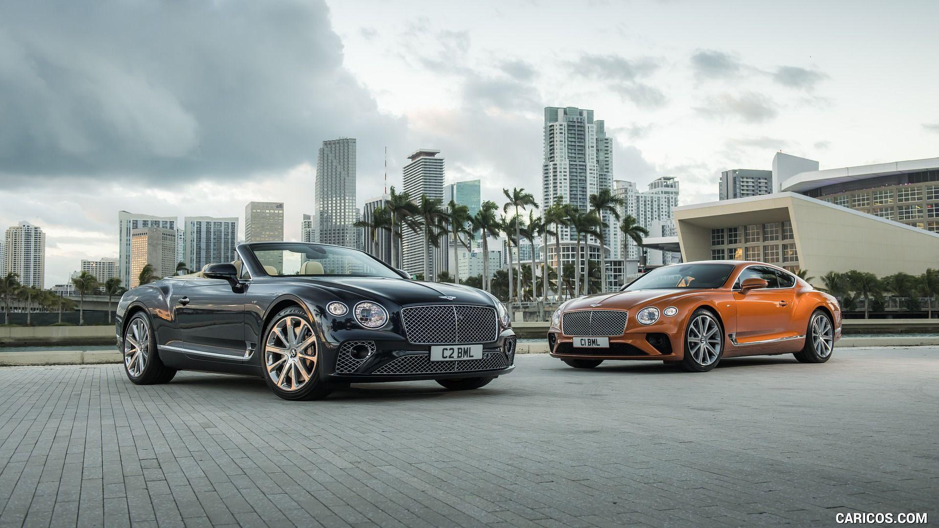 1920x1080 Bentley Continental GT V8 Convertible and Coupe. HD Wallpaper
