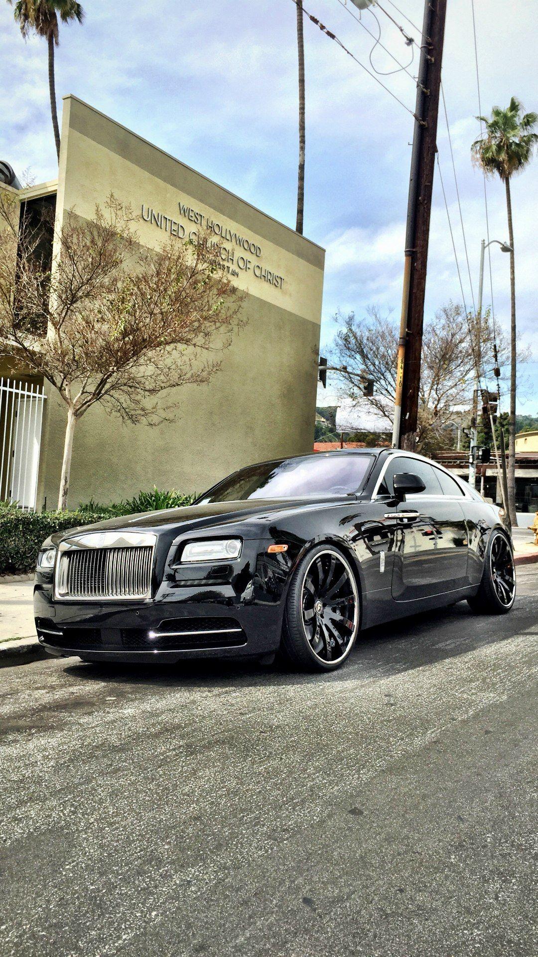 1080x1920 Rolls Royce Phantom Black Luxury Sportcar Royce Wraith Wallpaper Phone
